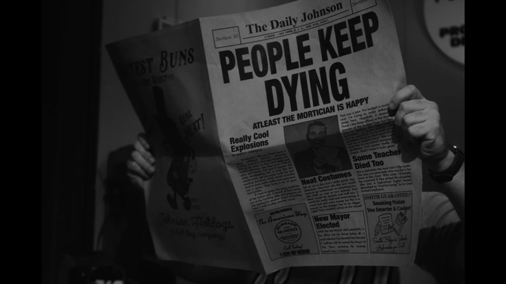 Backdrop for A Debt To Die For