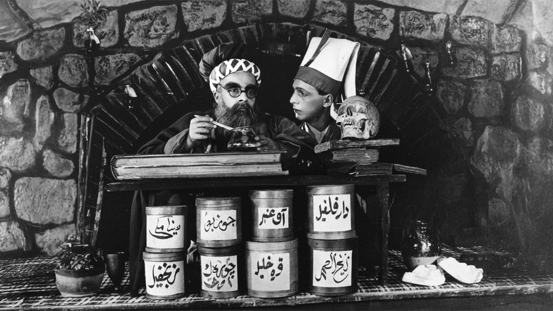 Backdrop for The Chickpea Seller