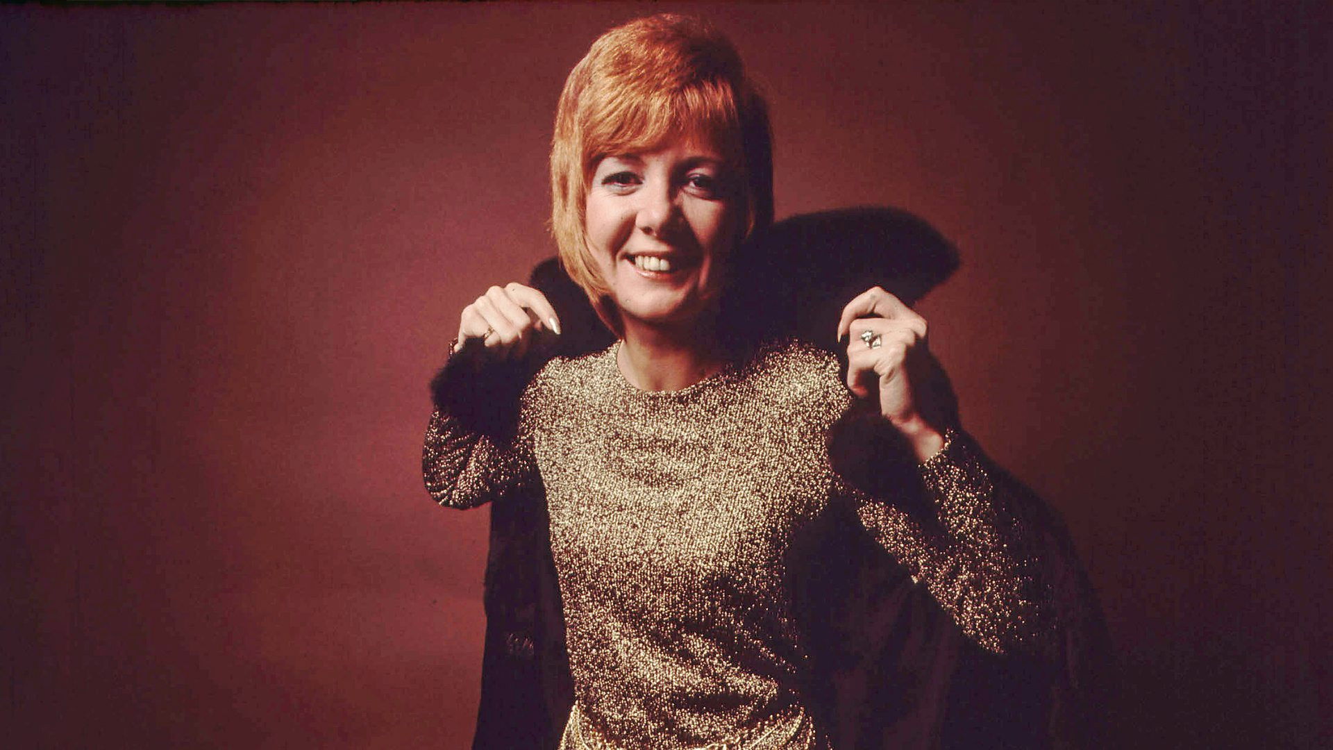 Backdrop for Cilla in Scandinavia