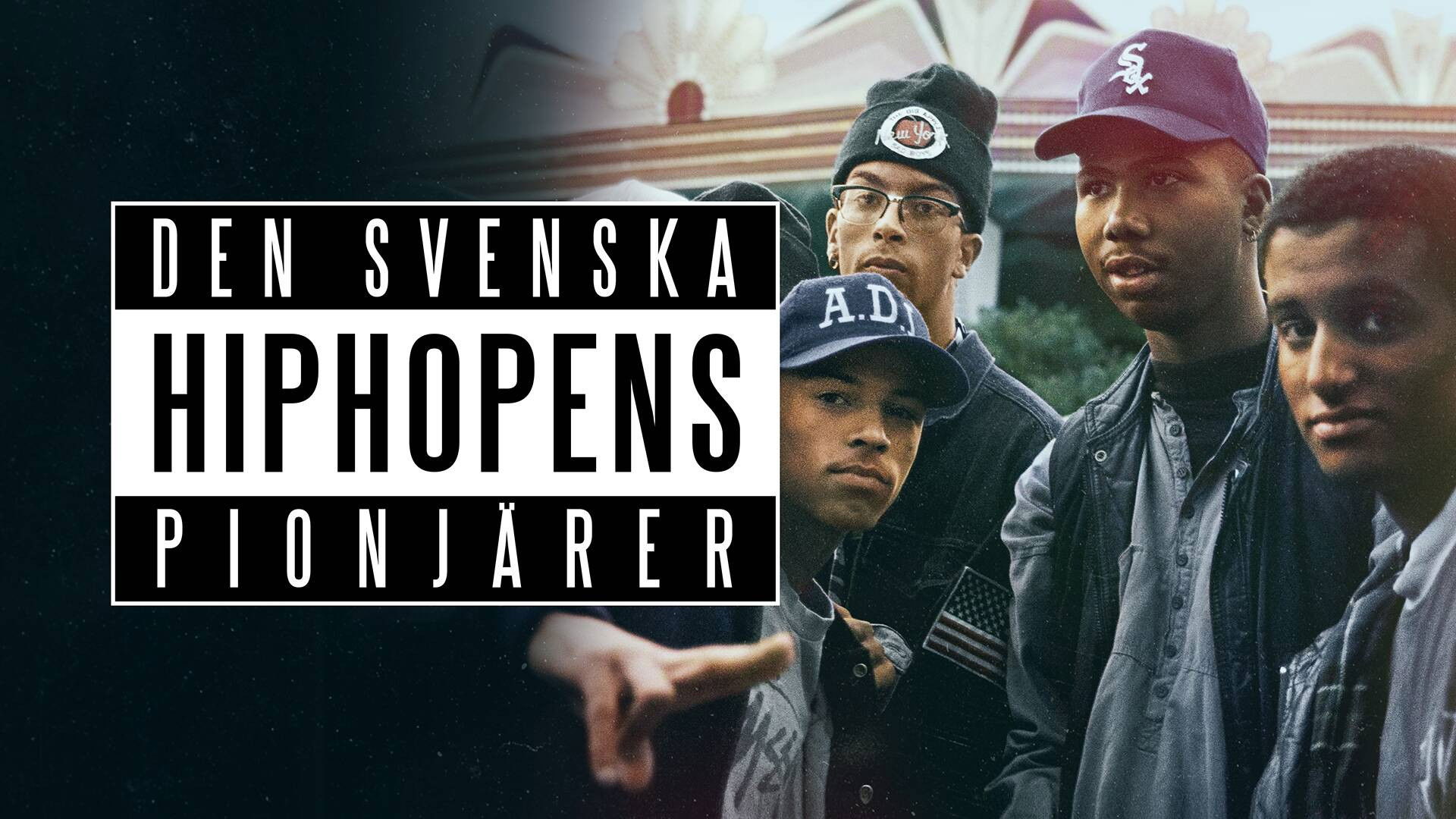 Backdrop for Den svenska hiphopens pionjärer