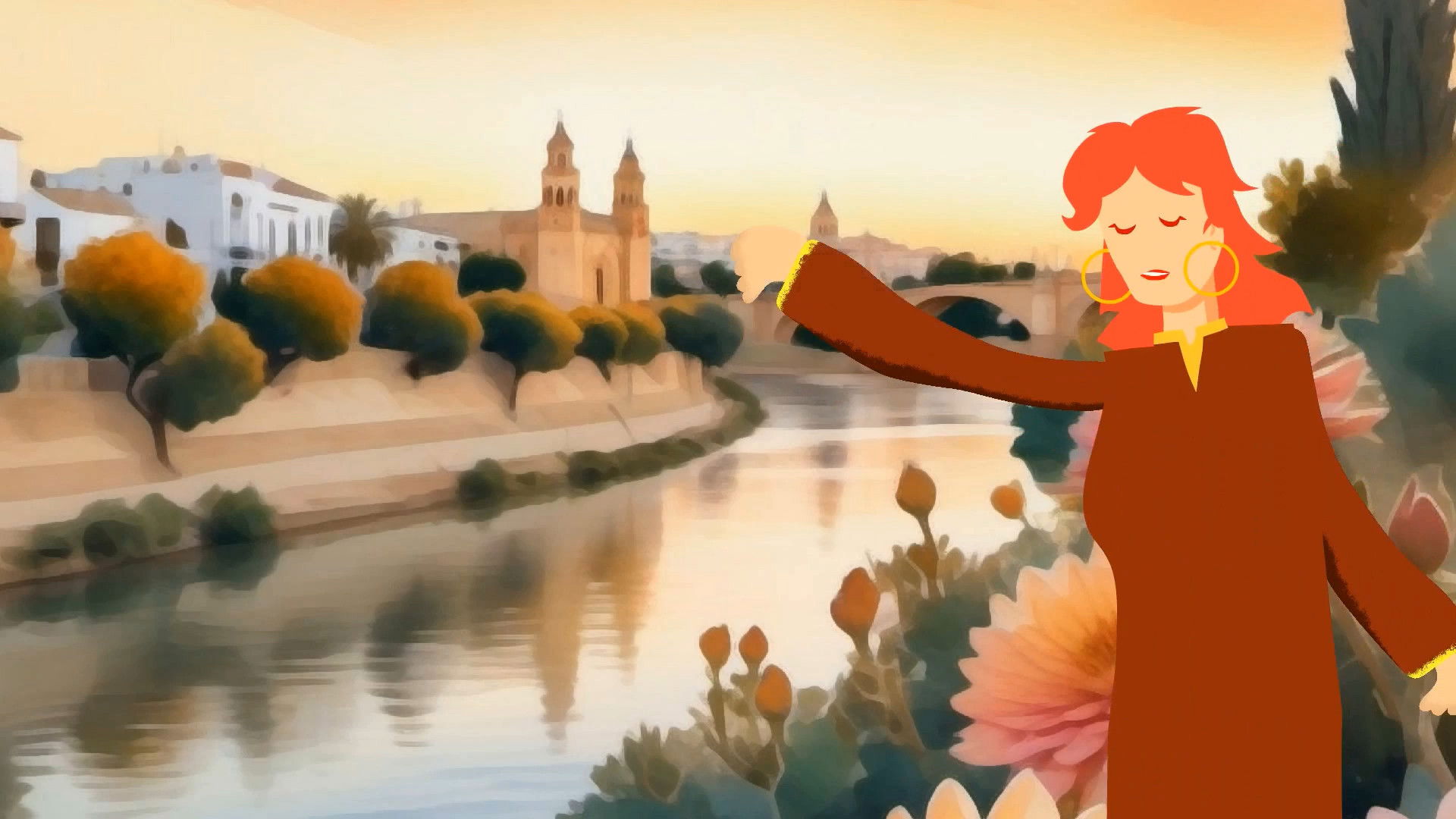 Backdrop for Abenzaidún y Wallada, amor eterno