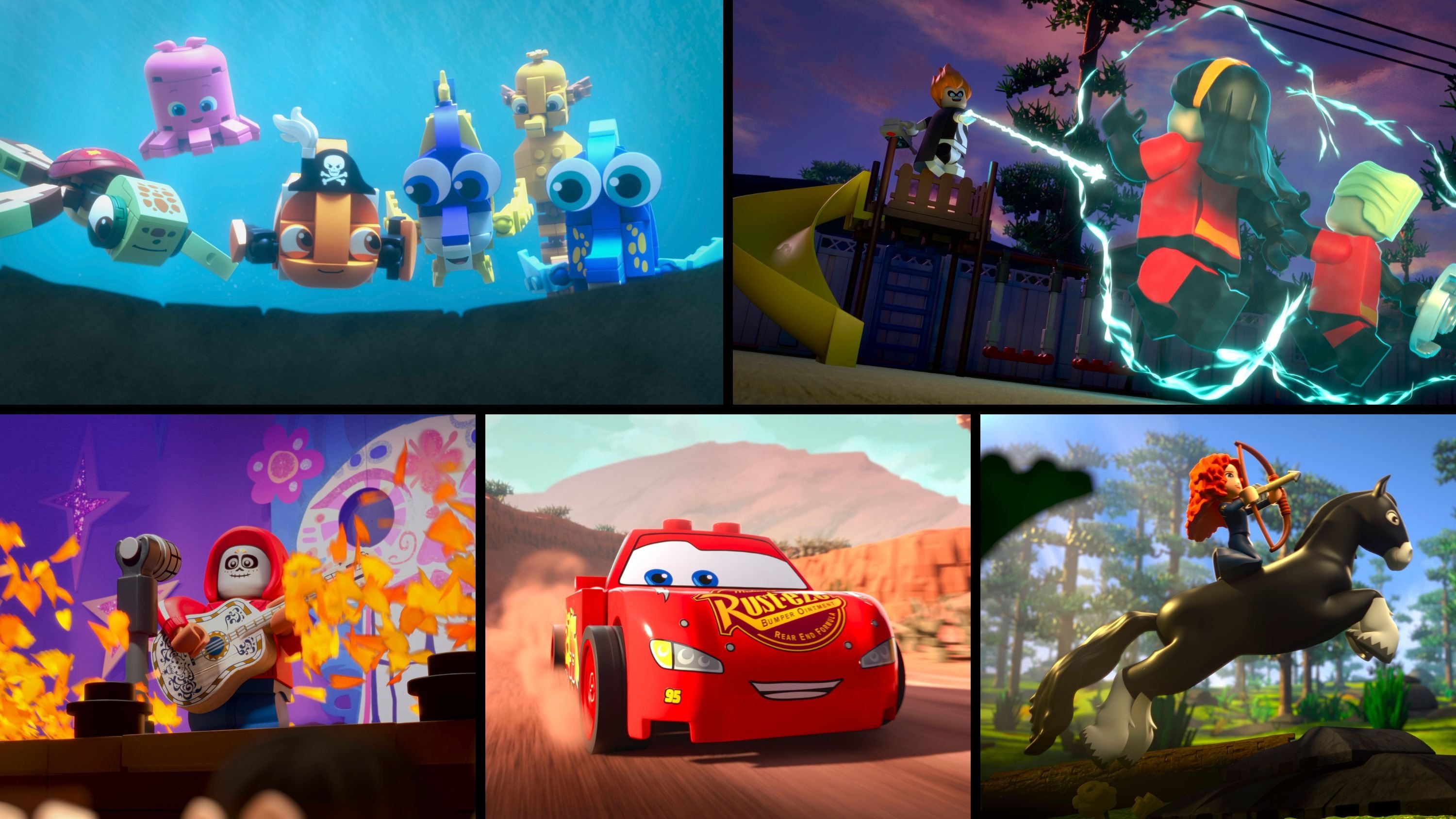 Backdrop for LEGO Pixar: BrickToons