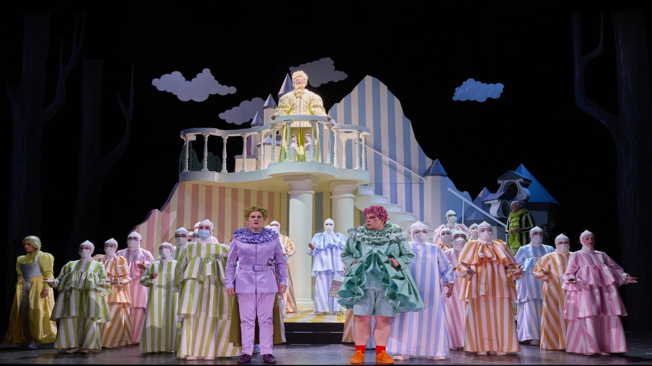 Backdrop for La Flûte Enchantée - Nancy