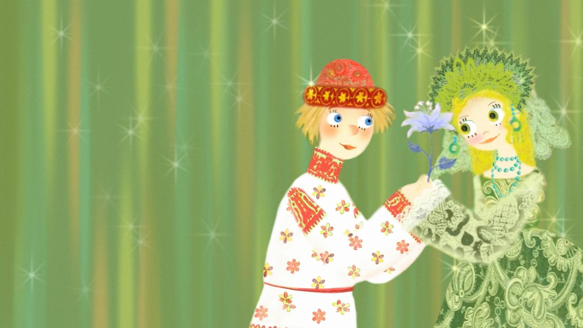 Backdrop for Pretty Frog