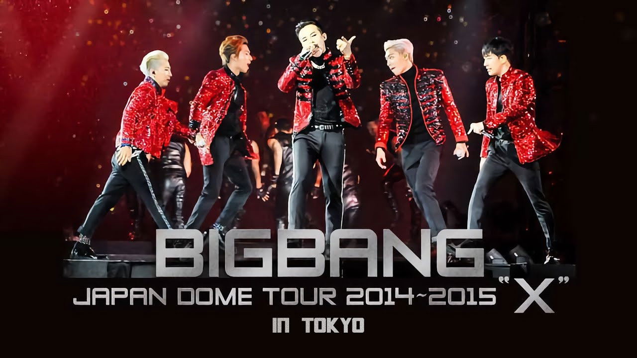 Backdrop for BIGBANG Japan Dome Tour "X" 2014~2015