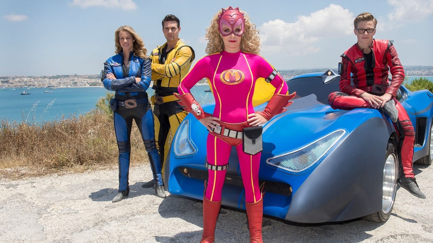 Backdrop for Mega Mindy versus ROX