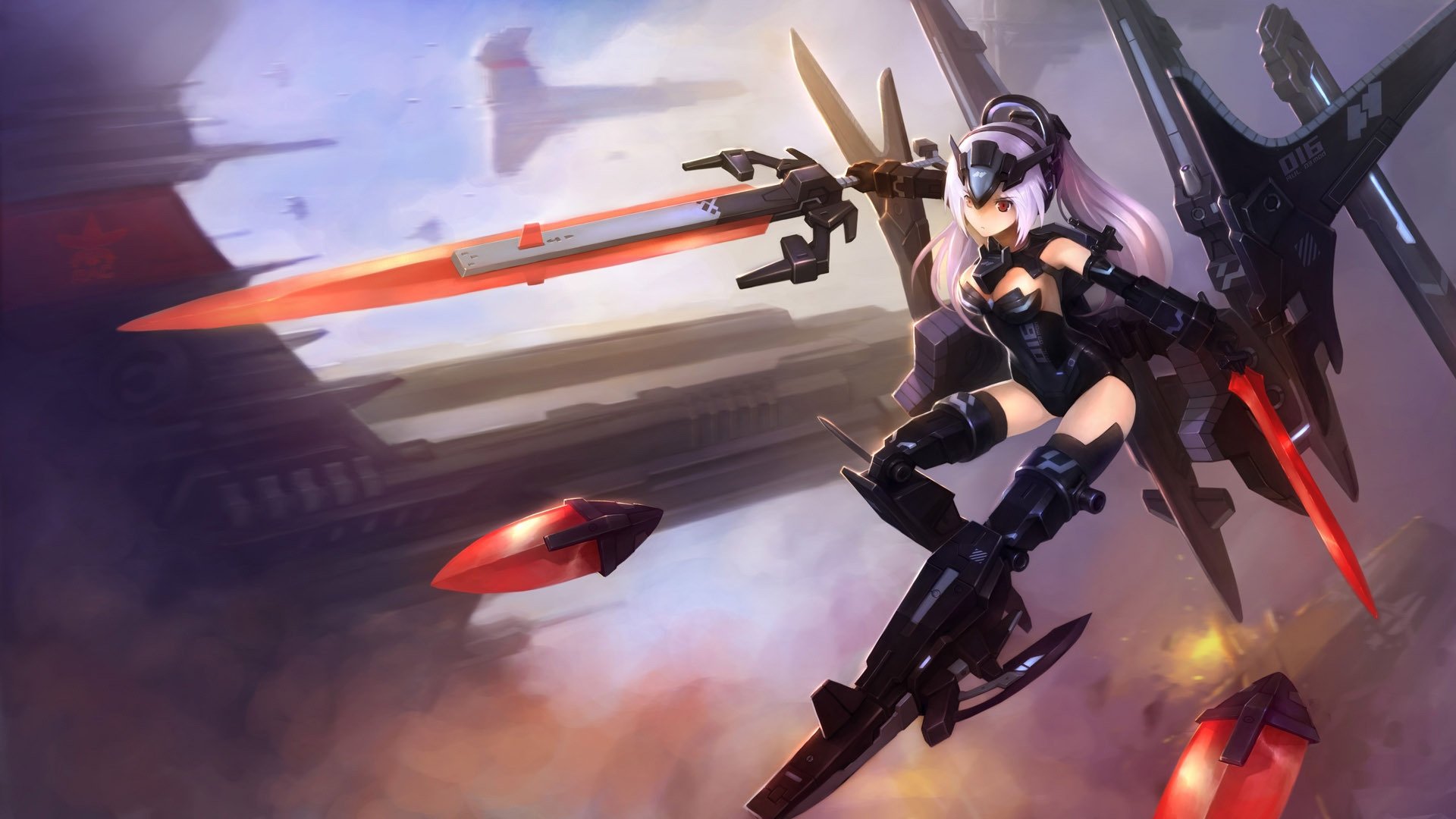 Backdrop for Busou Shinki: Armored War Goddess