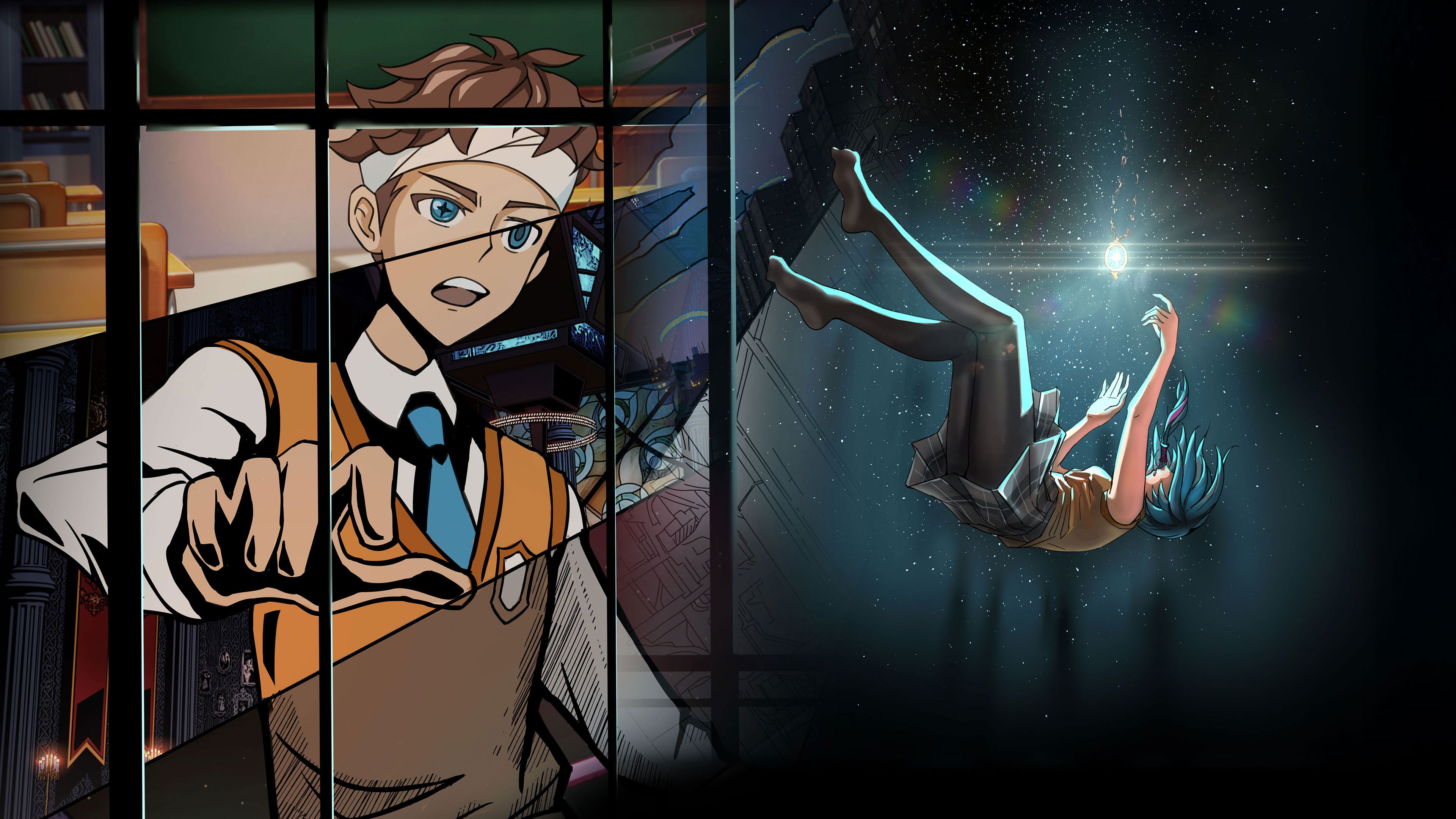 Backdrop for CAGED CHARACTER