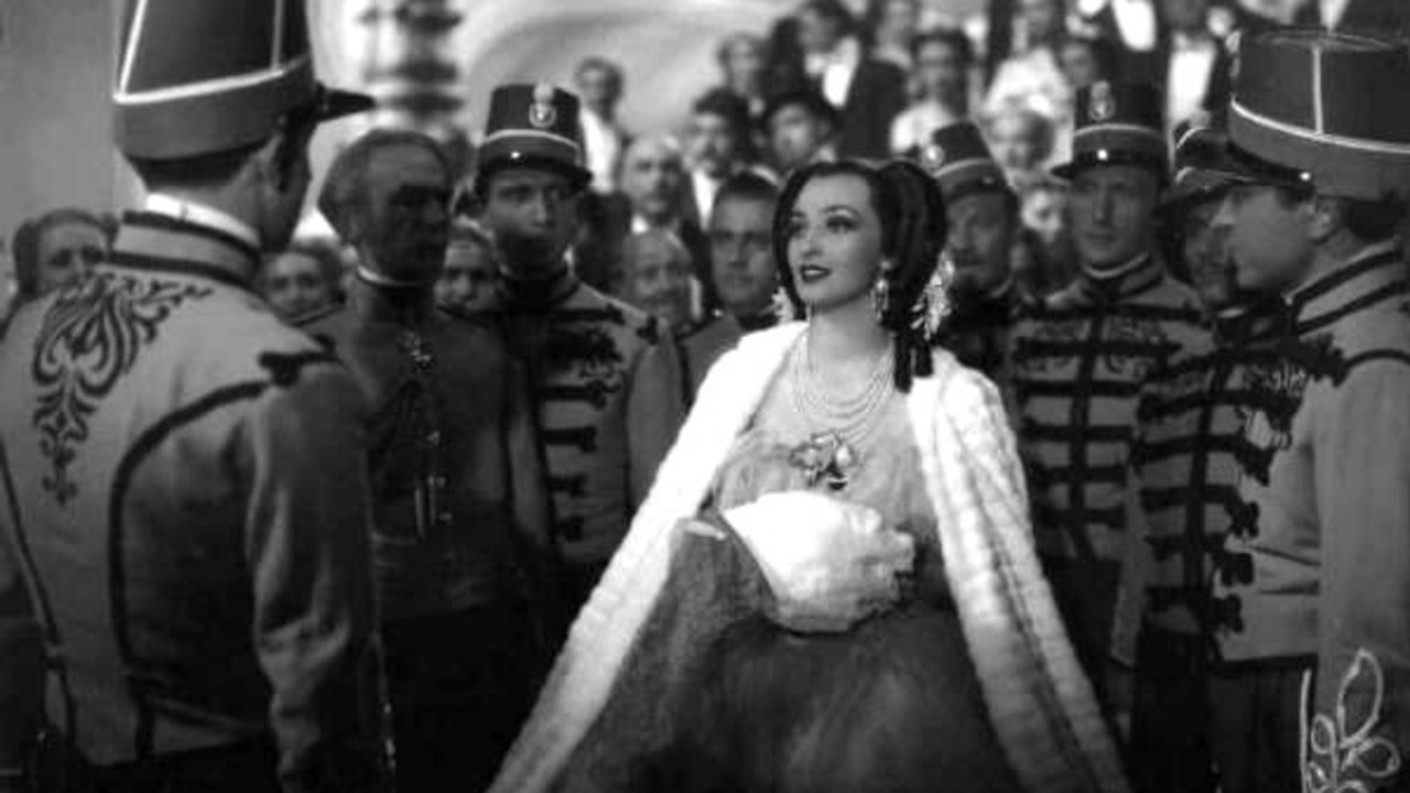 Backdrop for La contessa Castiglione