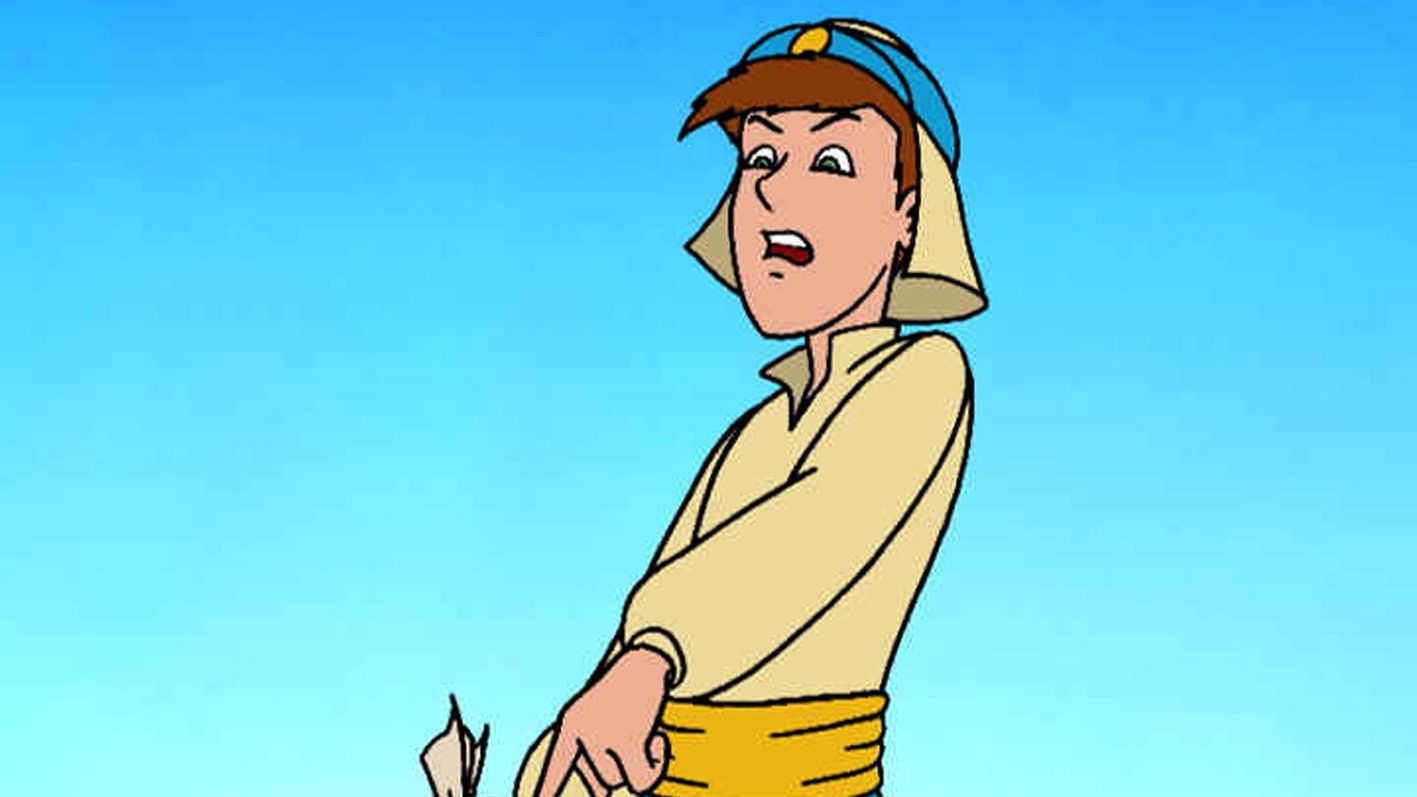 Backdrop for Ali Baba and the Pirates