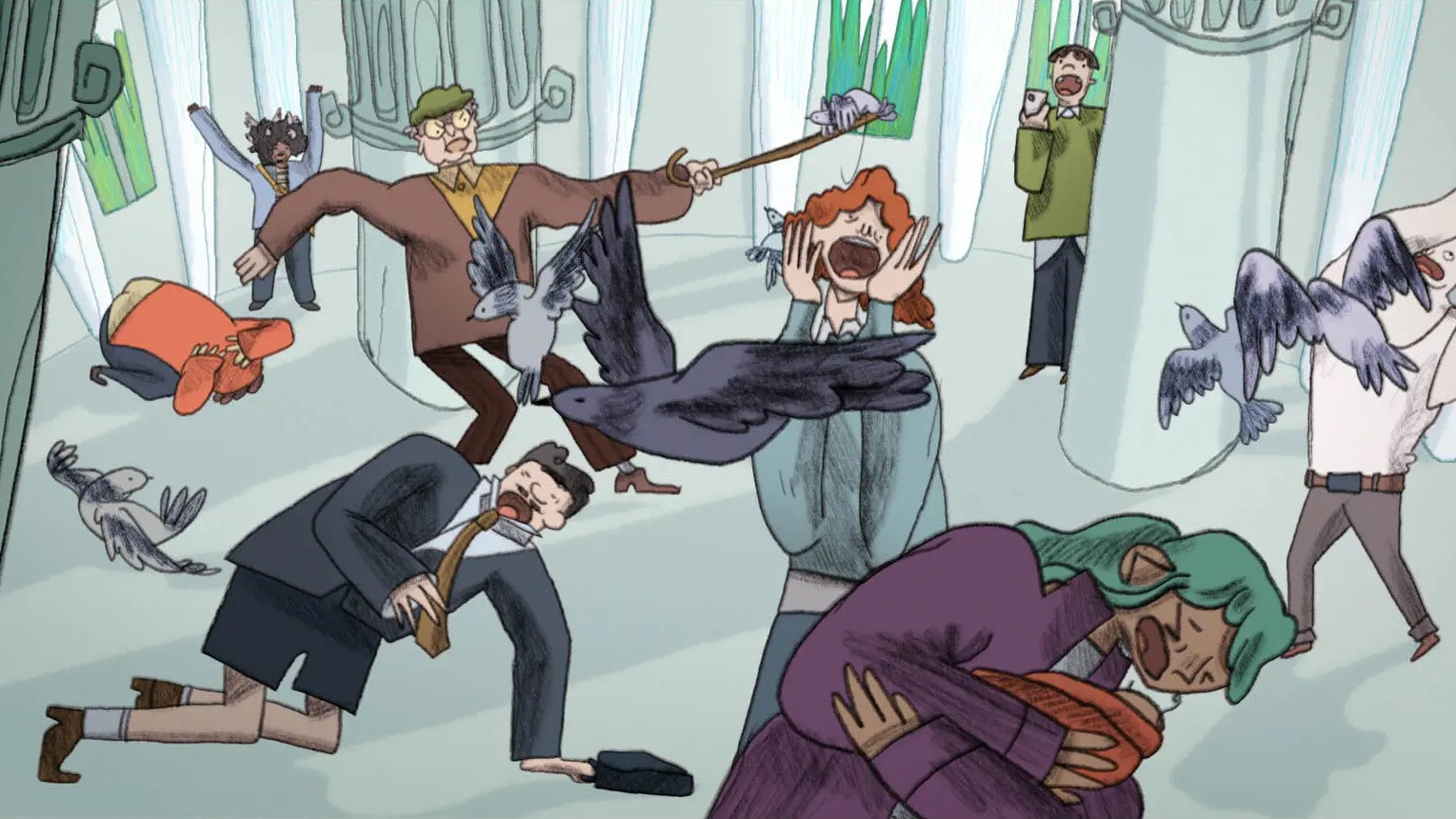 Backdrop for COO-RAGE