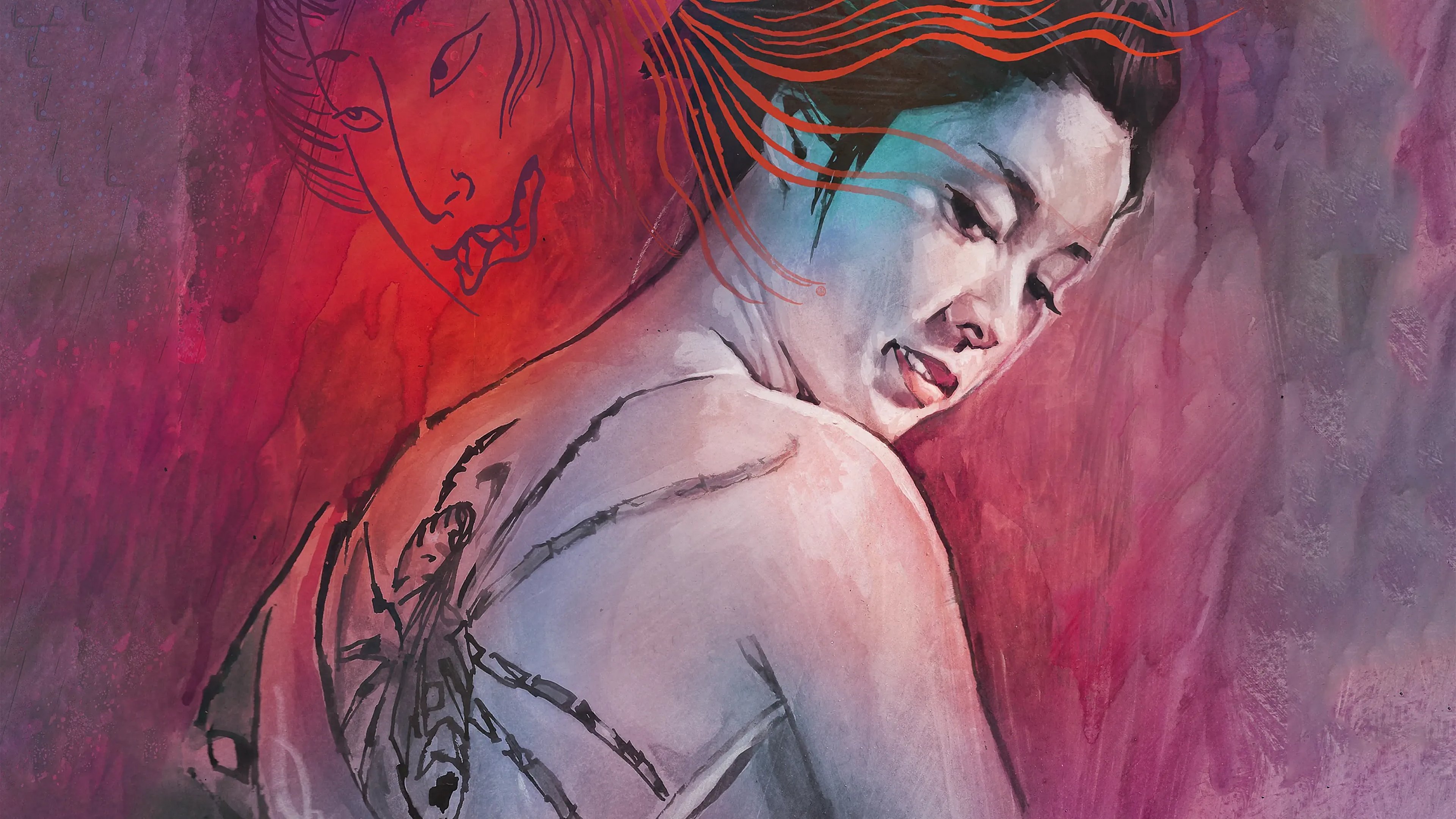 Backdrop for Irezumi