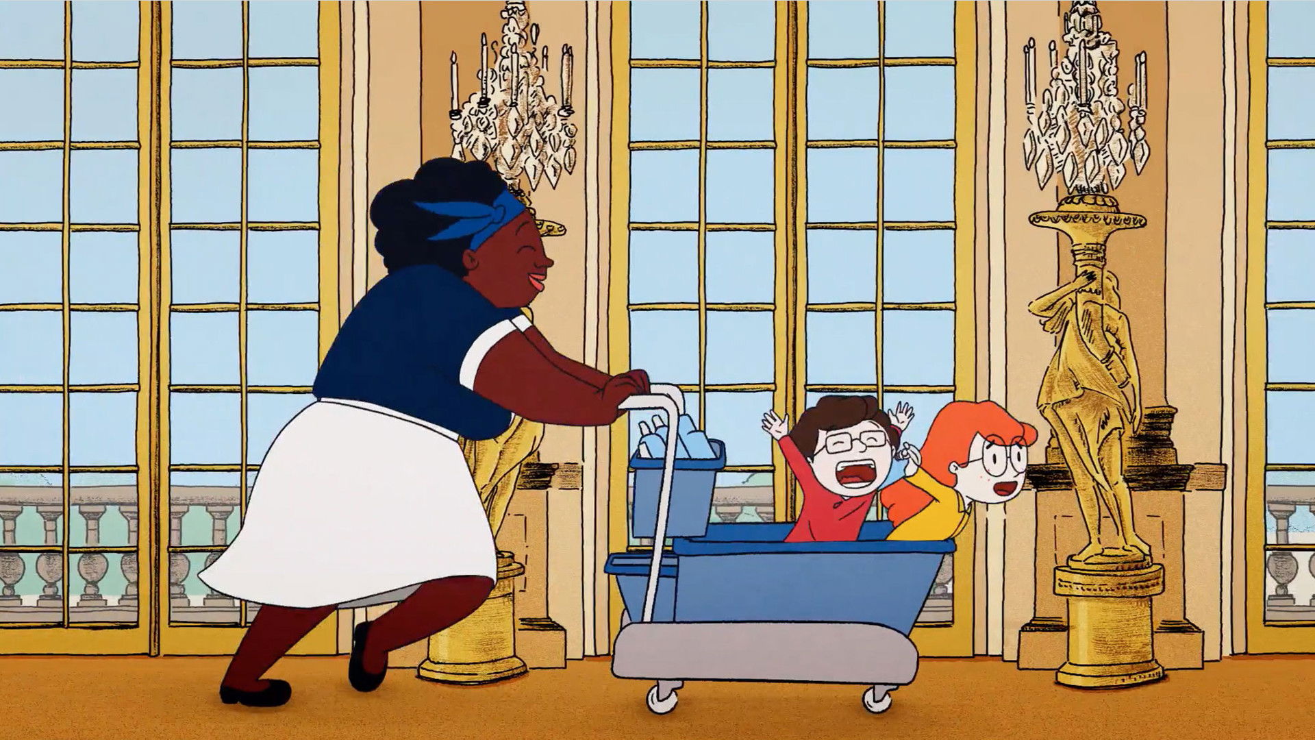 Backdrop for My Life in Versailles