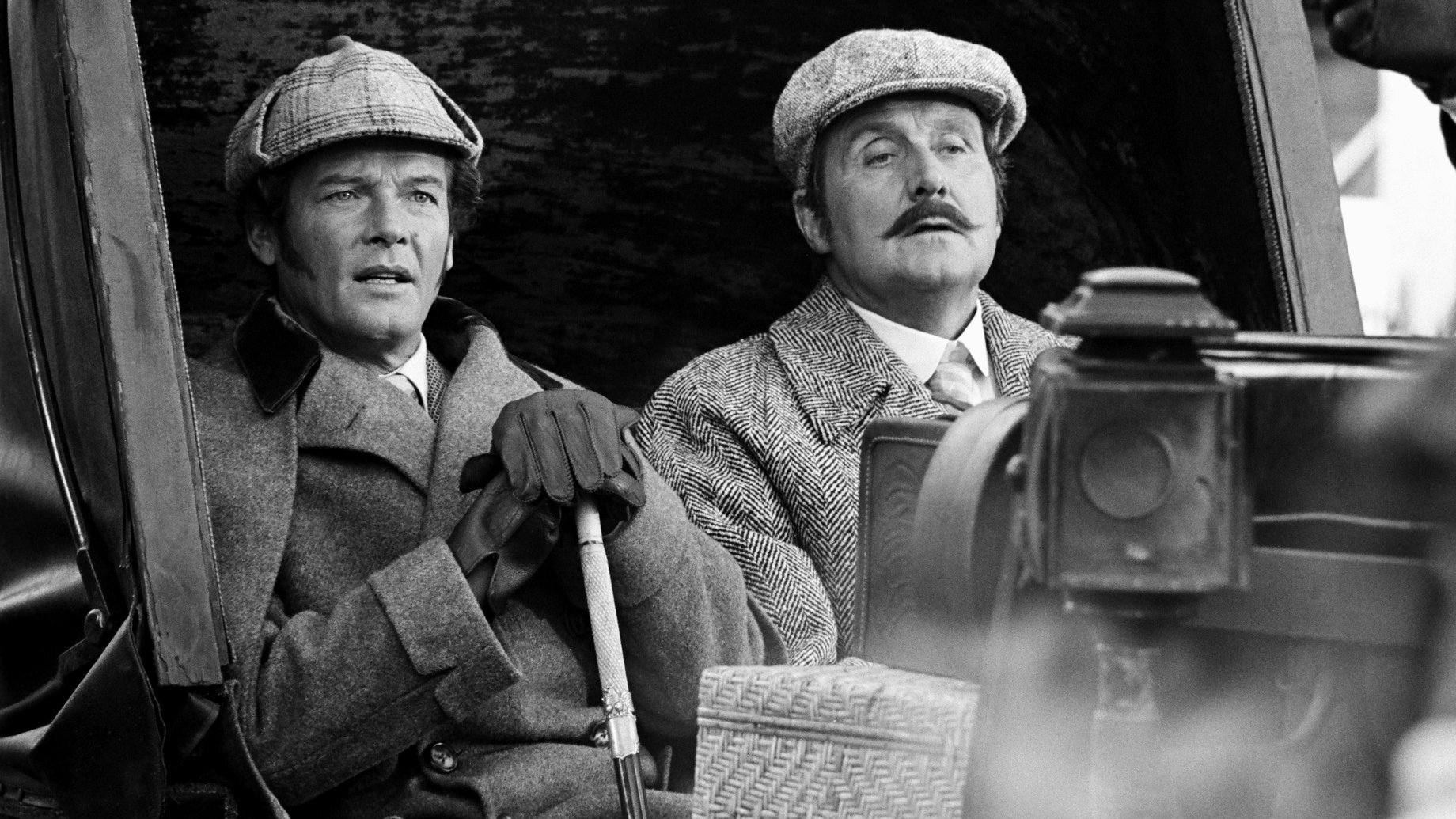 Backdrop for Sherlock Holmes in New York