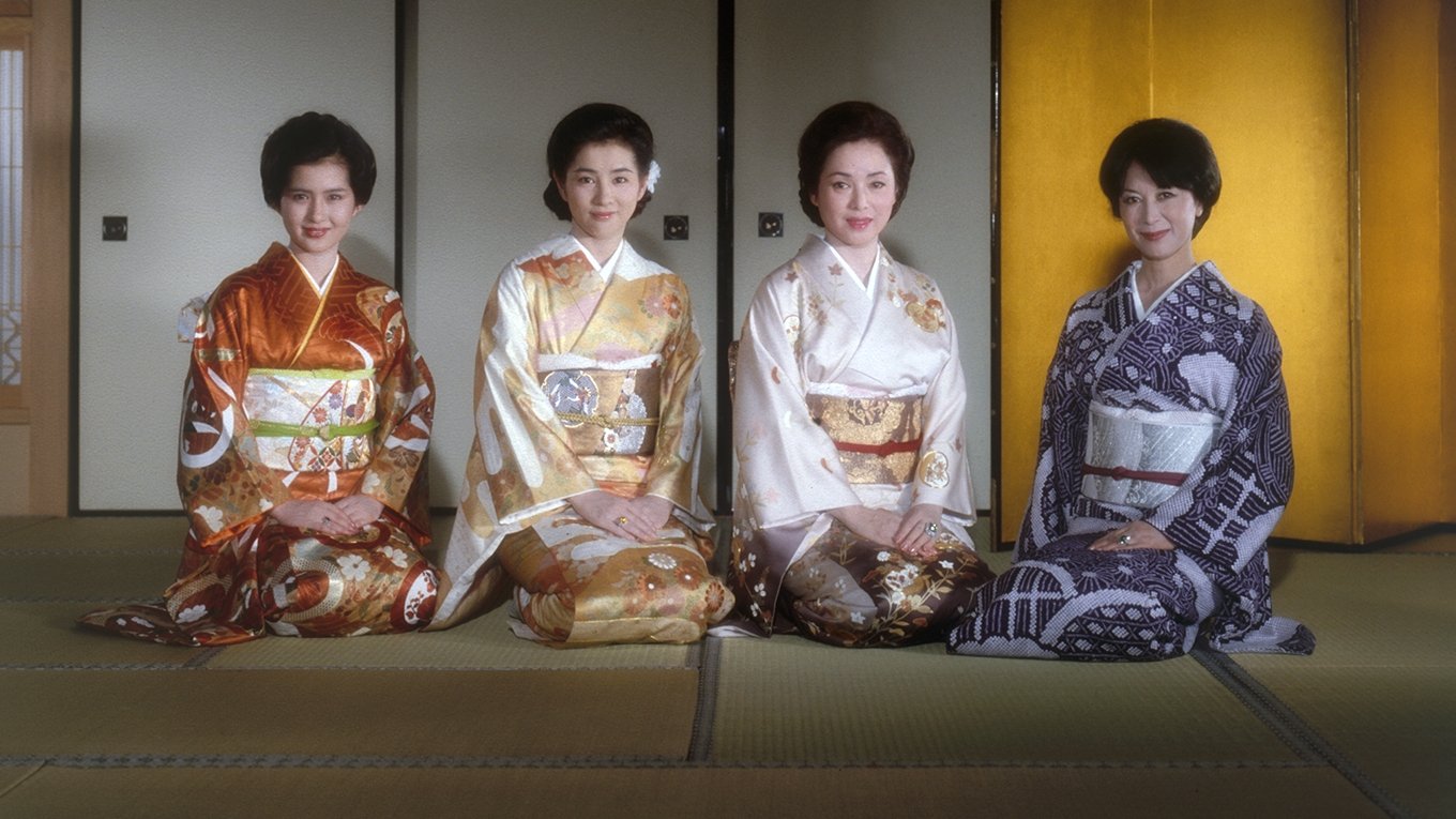 Backdrop for The Makioka Sisters
