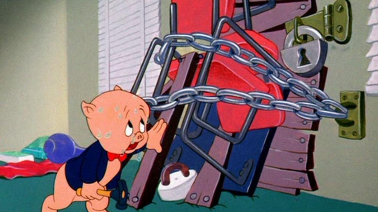 Backdrop for Bye, Bye Bluebeard