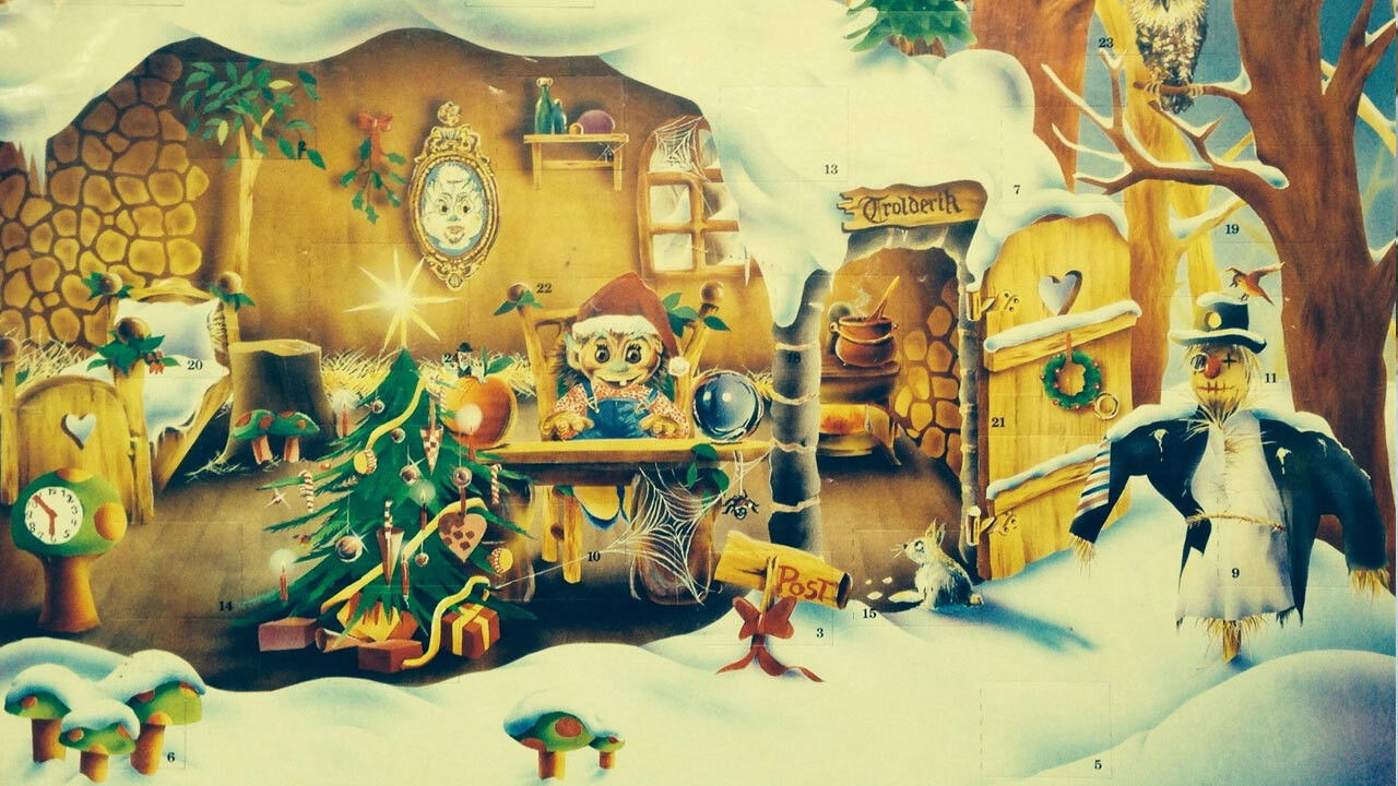 Backdrop for Trolderik og nisserne