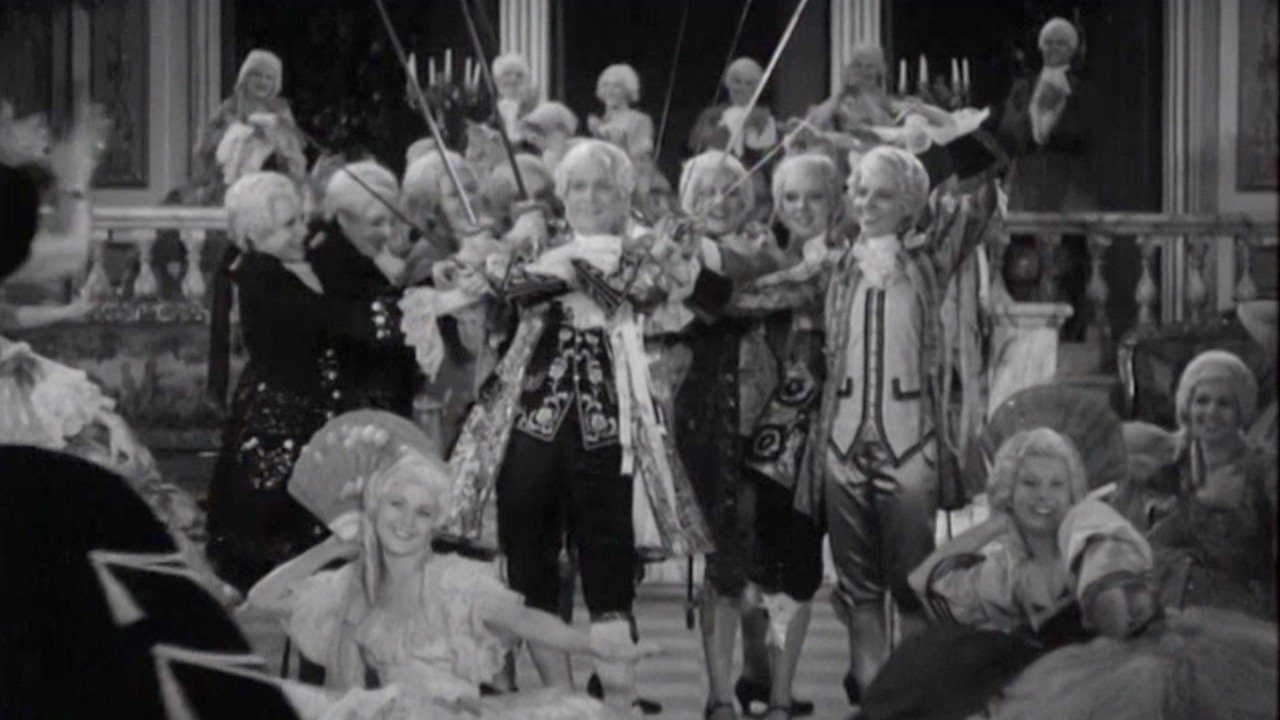 Backdrop for Du Barry Did All Right