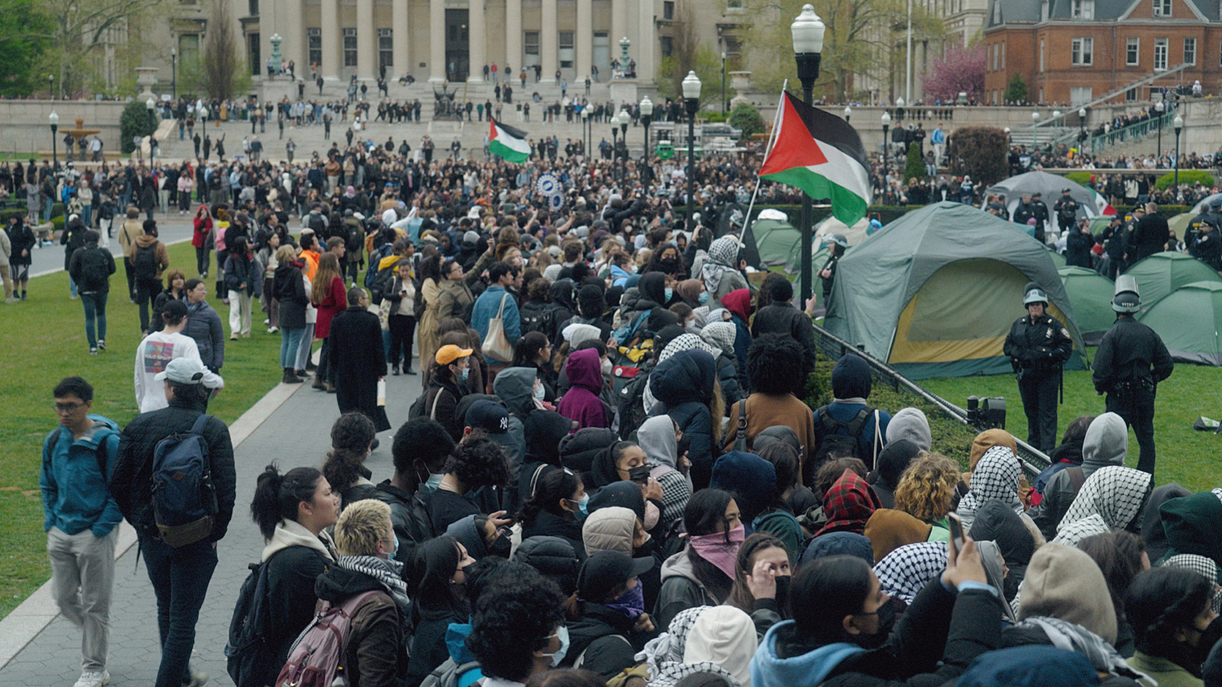 Backdrop for The Encampments