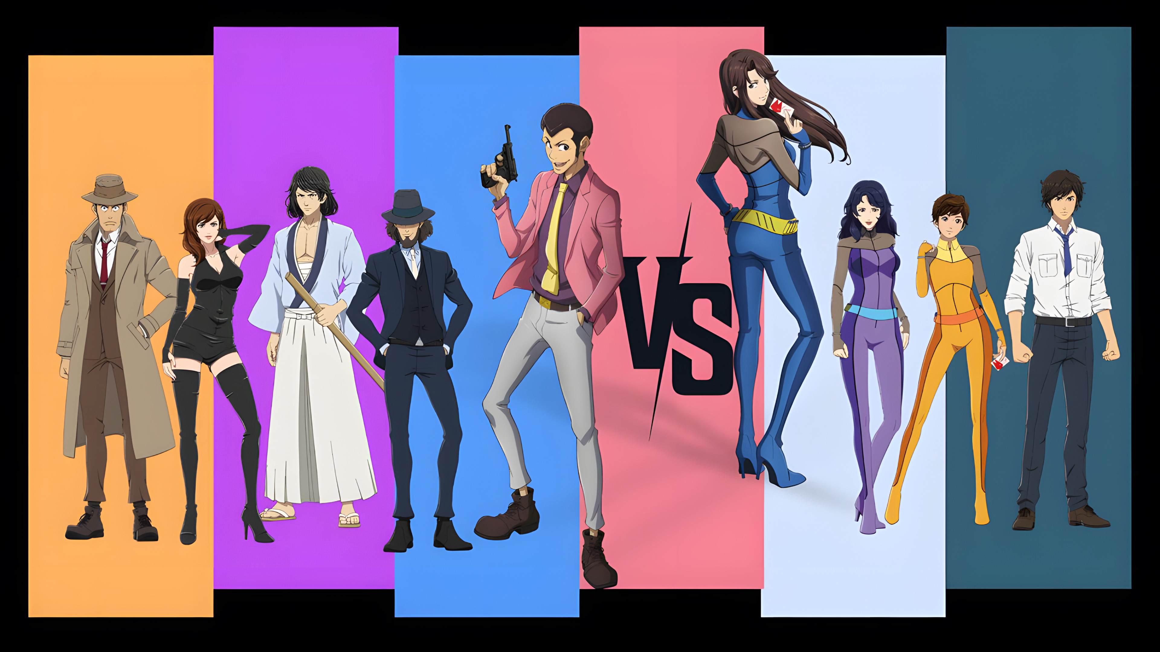 Backdrop for LUPIN THE 3rd vs. CAT'S EYE