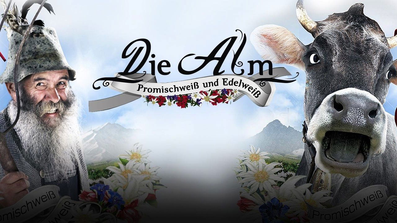 Backdrop for Die Alm - Promischweiß und Edelweiß