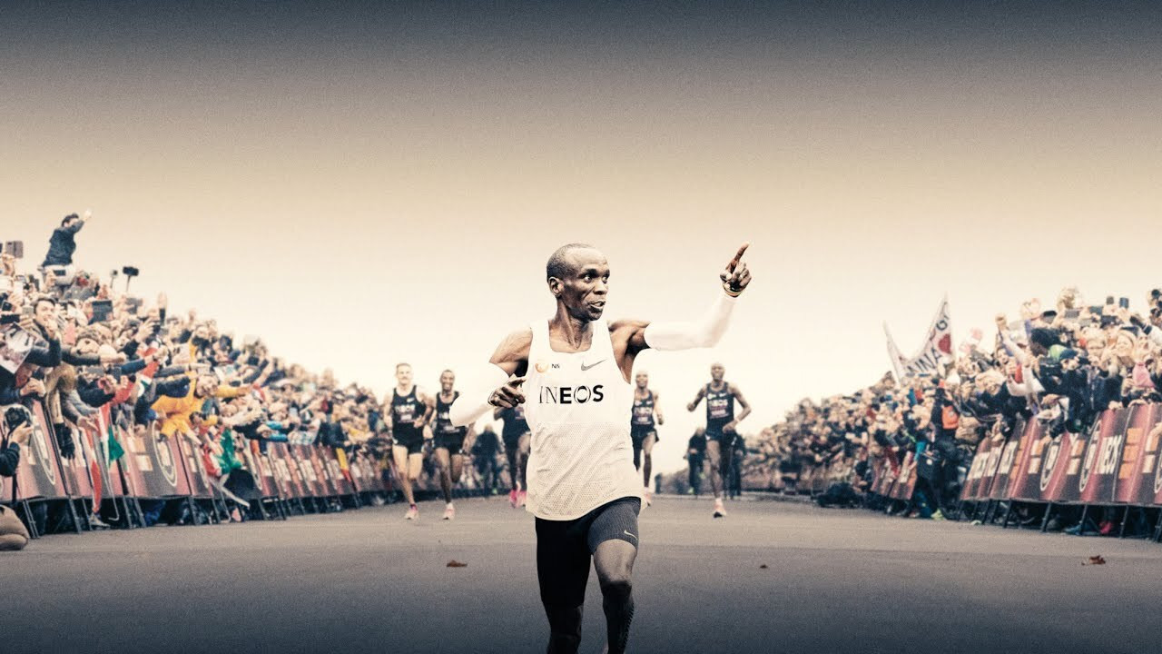 Backdrop for Kipchoge: The Last Milestone
