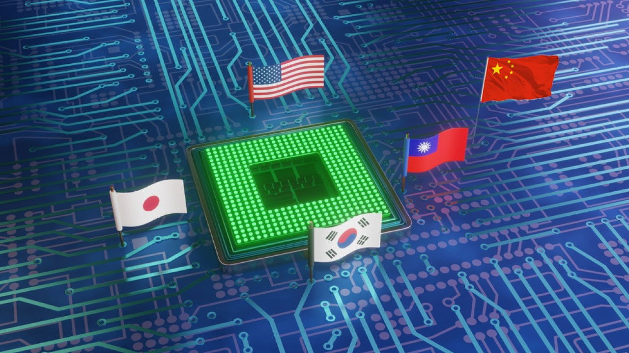 Backdrop for Microchip Wars