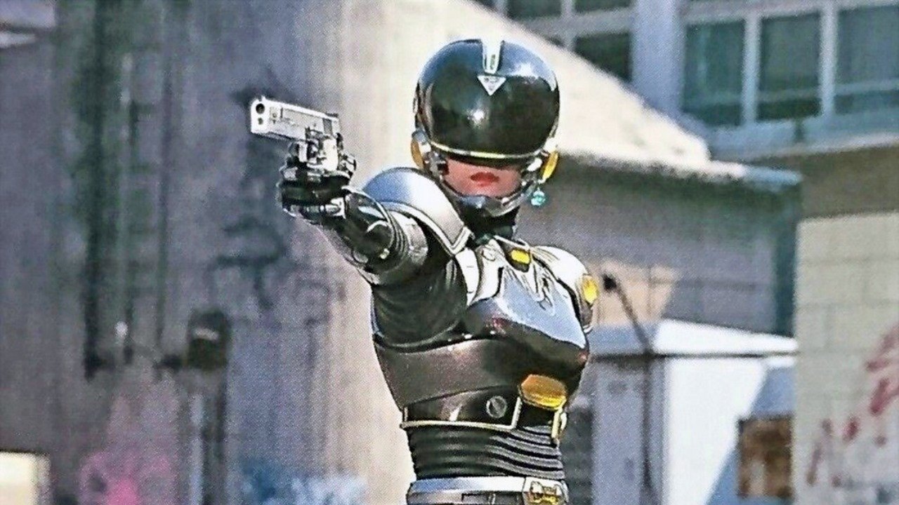 Backdrop for Lady Battle Cop