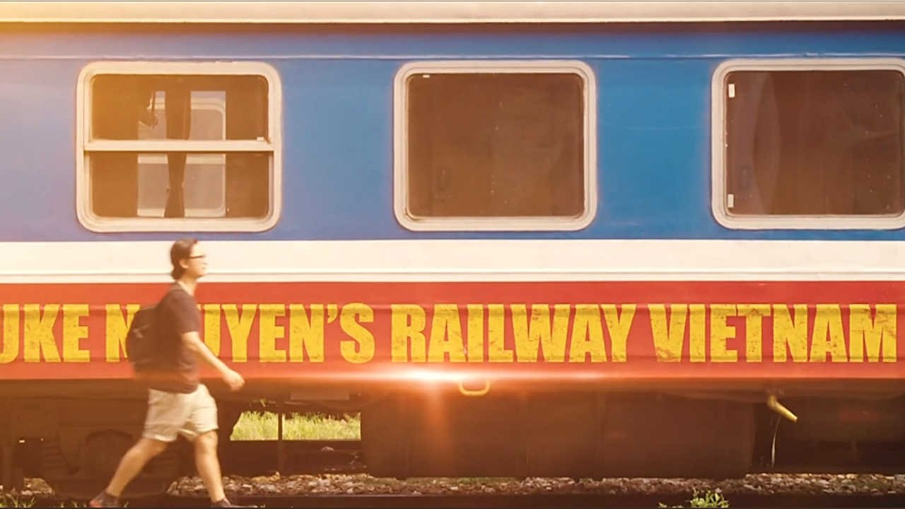 Backdrop for Luke Nguyen's Railway Vietnam