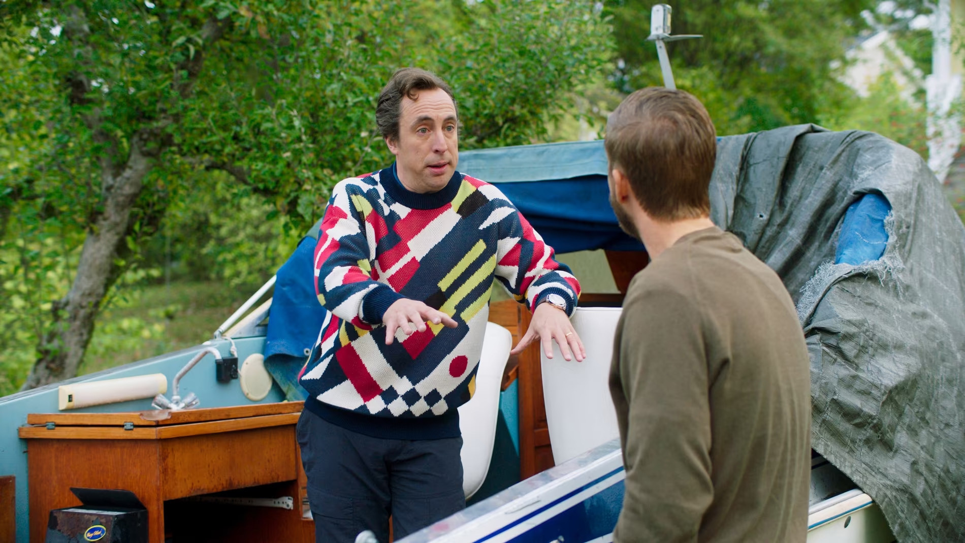 Backdrop for Familjen Andersson