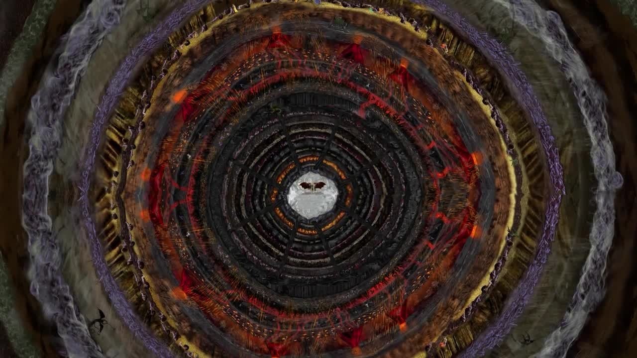 Backdrop for Dante's Inferni