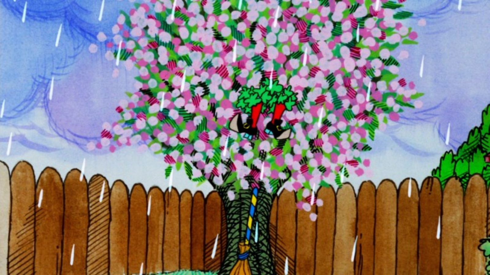 Backdrop for The Witch in the Cherry Tree