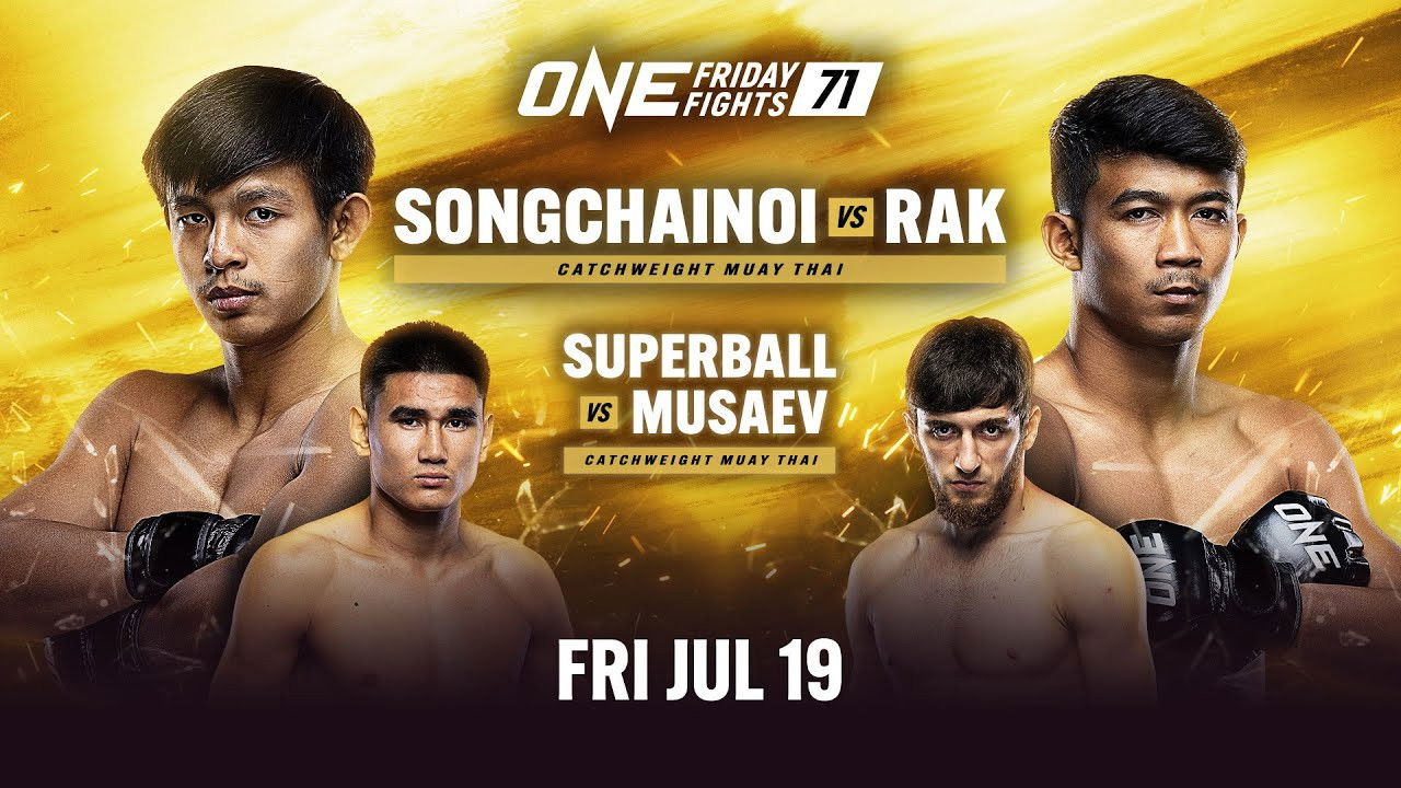 Backdrop for ONE Friday Fights 71: Songchainoi vs. Rak II