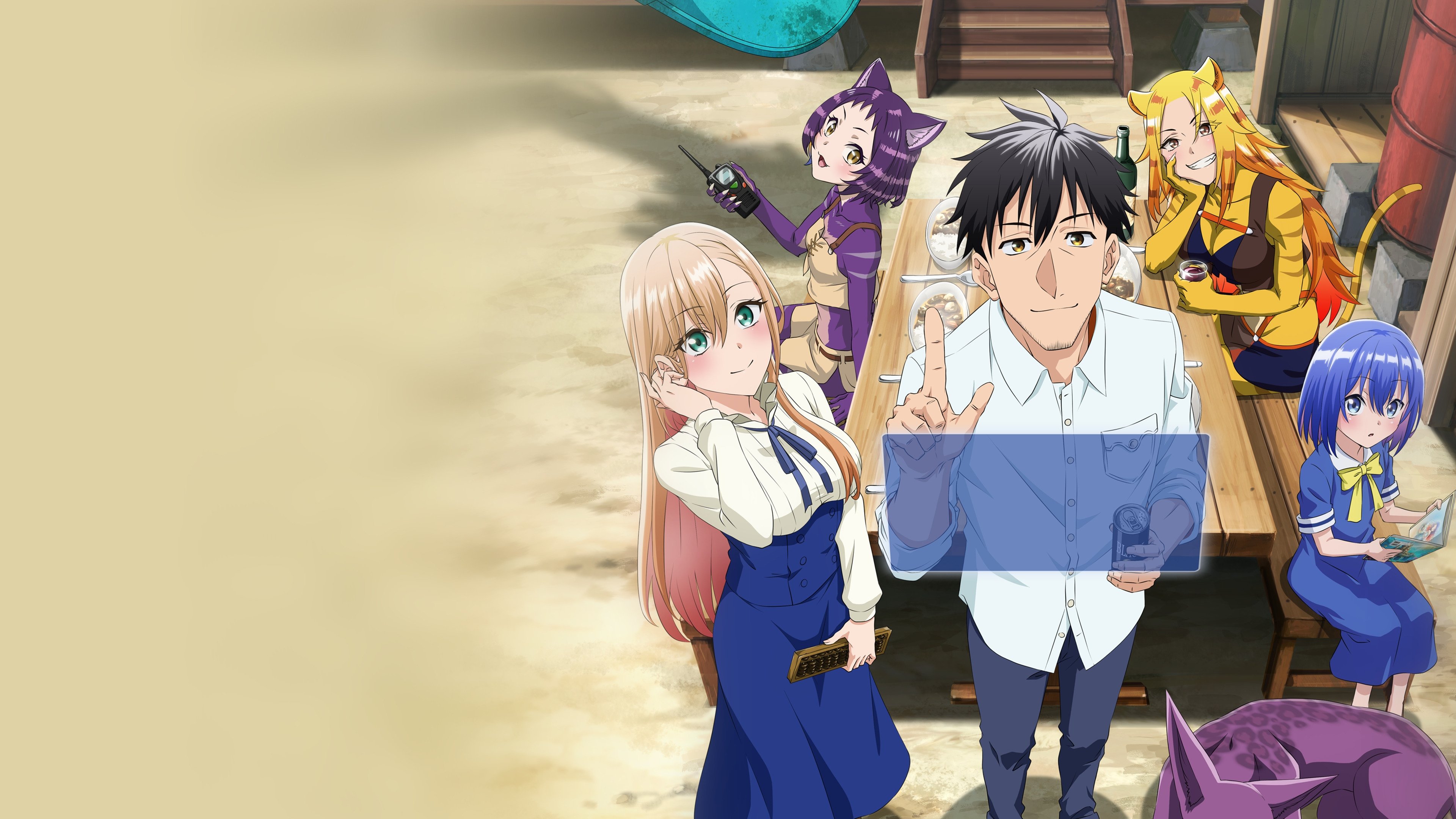 Backdrop for The Daily Life of a Middle-Aged Online Shopper in Another World