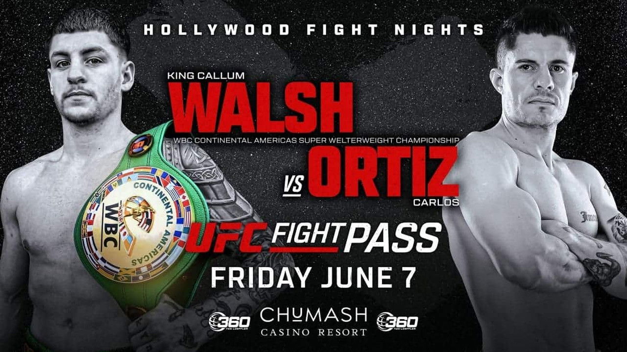 Backdrop for Callum Walsh vs. Carlos Ortiz