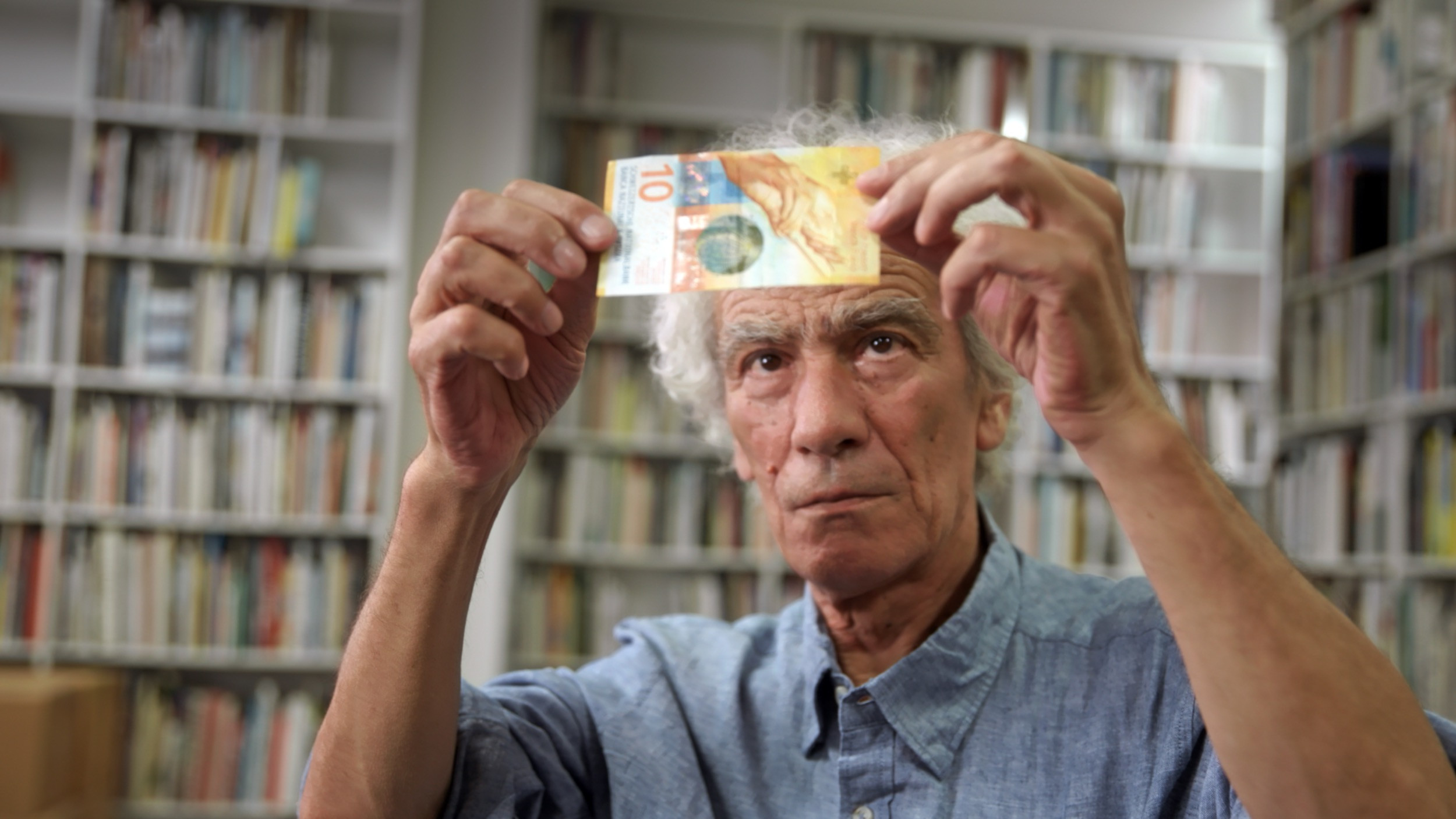 Backdrop for Our Money