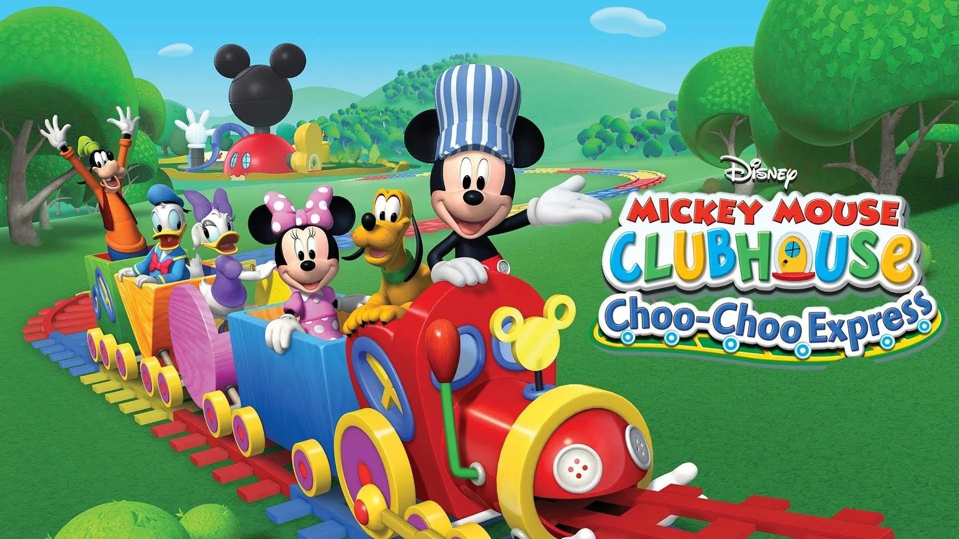 Backdrop for Mickey Mouse Clubhouse: Choo-Choo Express