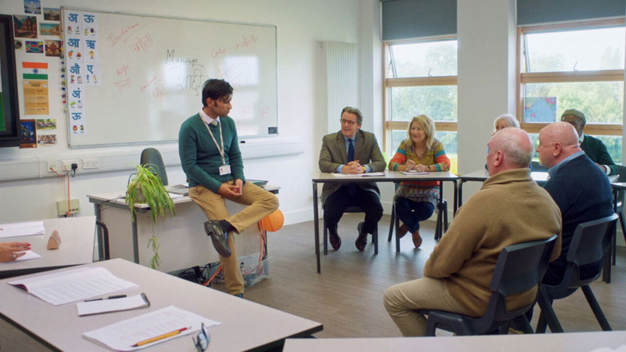 Backdrop for A Teacher's Gift