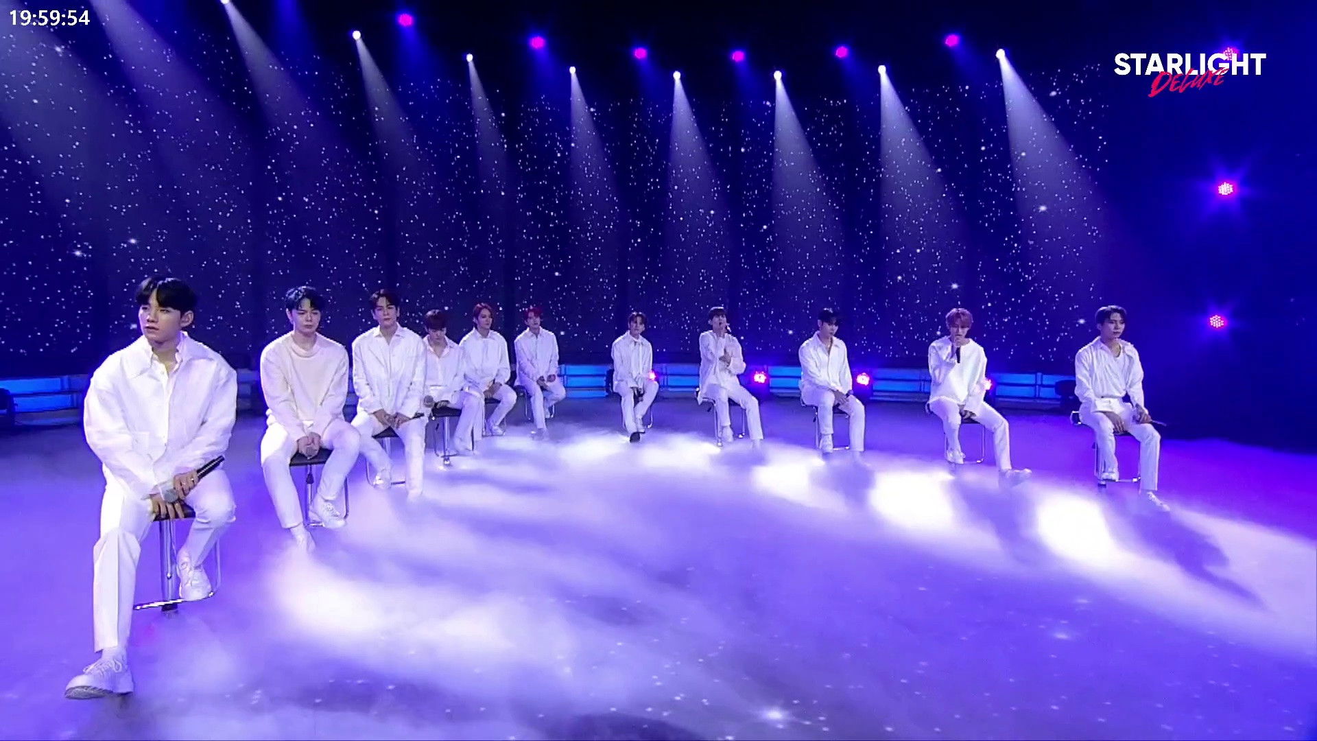 Backdrop for JO1 Live Streaming Concert STARLIGHT DELUXE