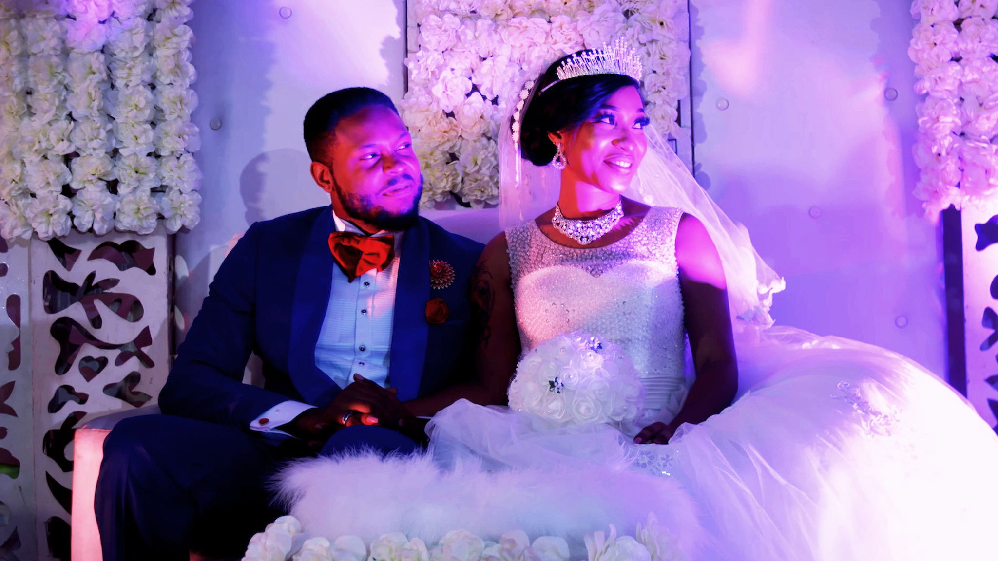 Backdrop for Celebrity Marriage