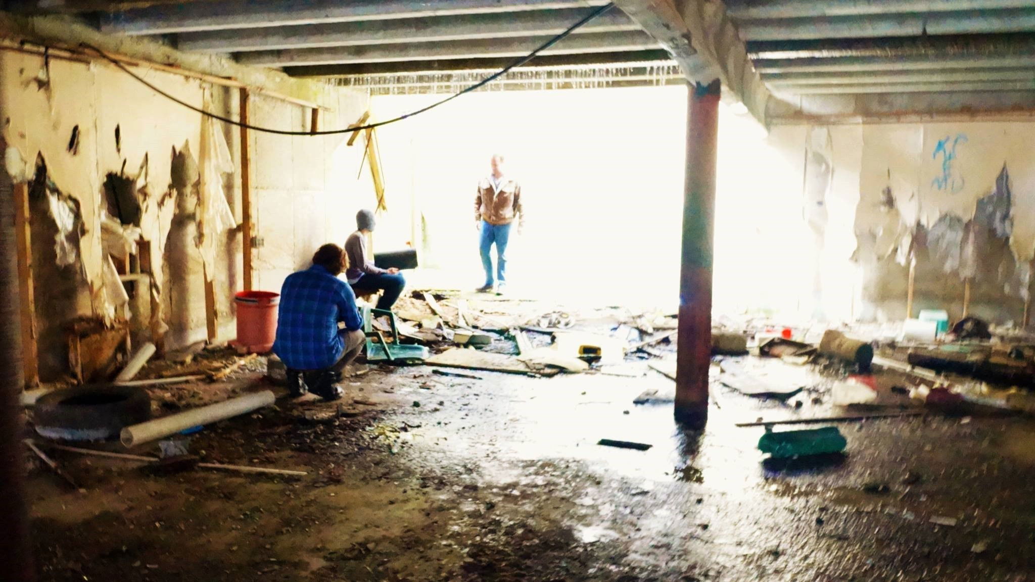 Backdrop for Camp Lynch