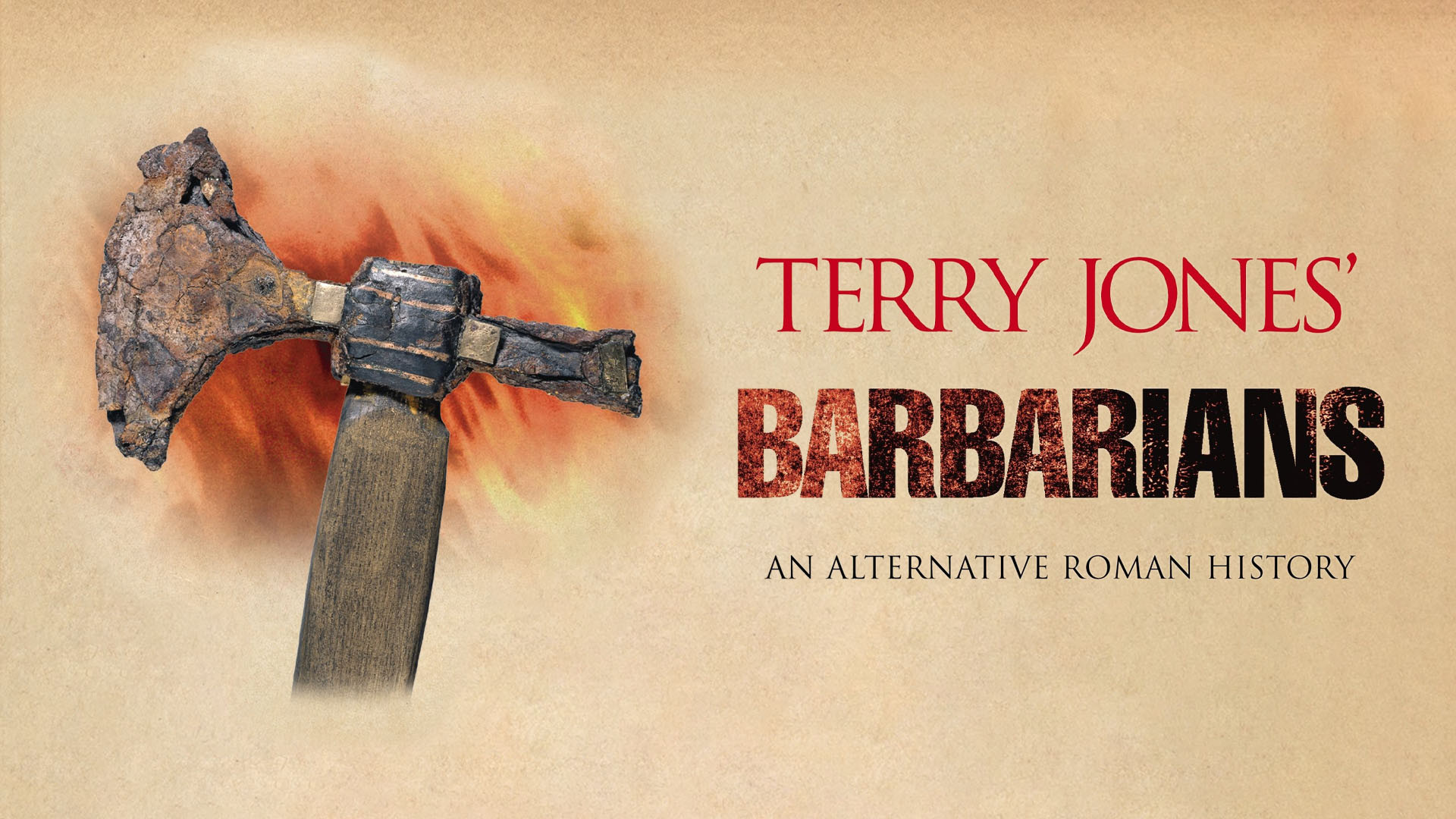 Backdrop for Terry Jones' Barbarians
