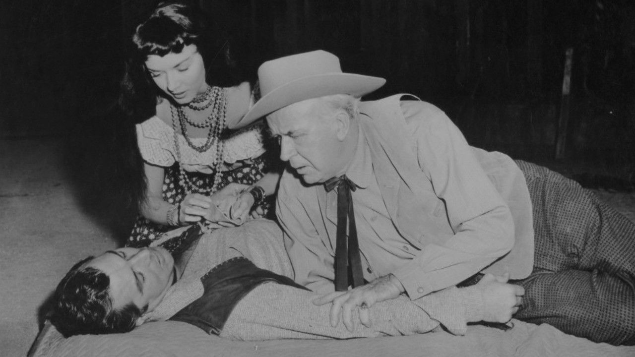 Backdrop for Man or Gun