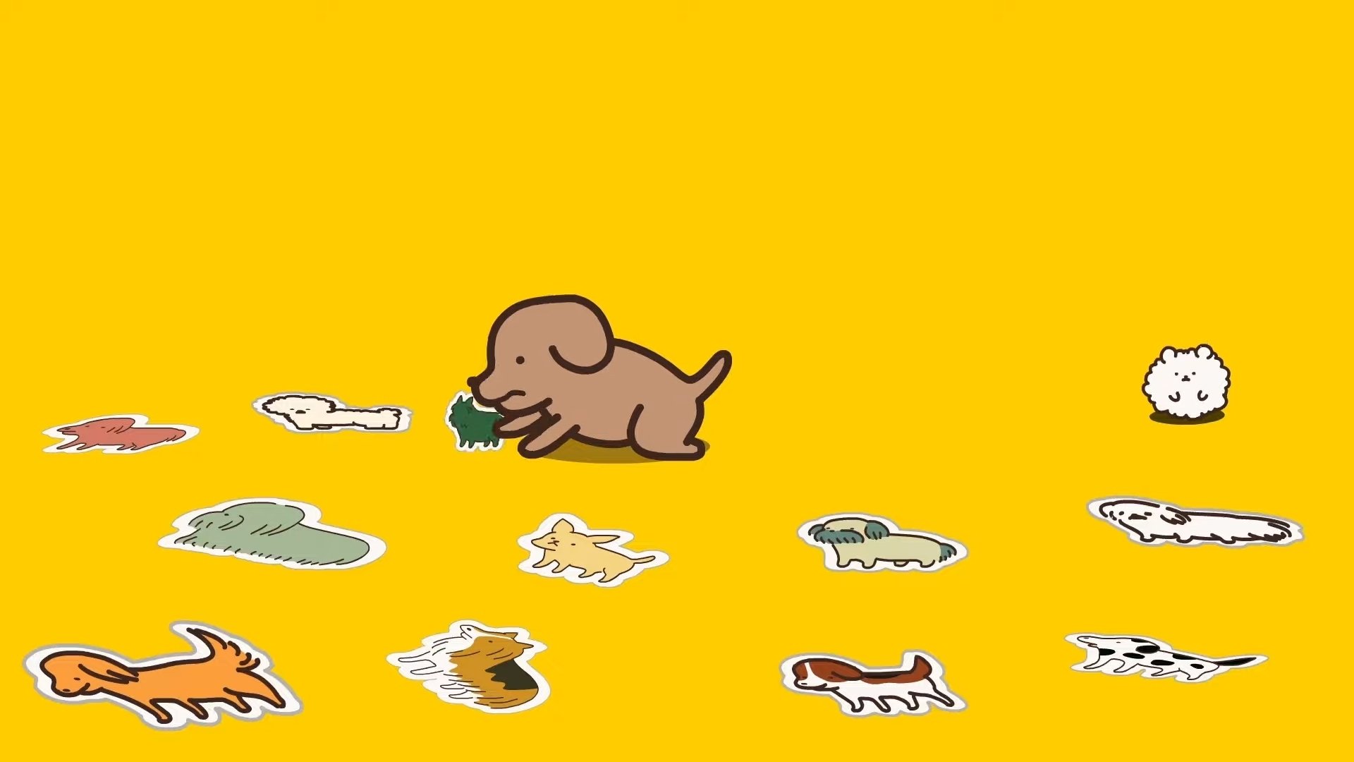 Backdrop for Harimaware! Koinu