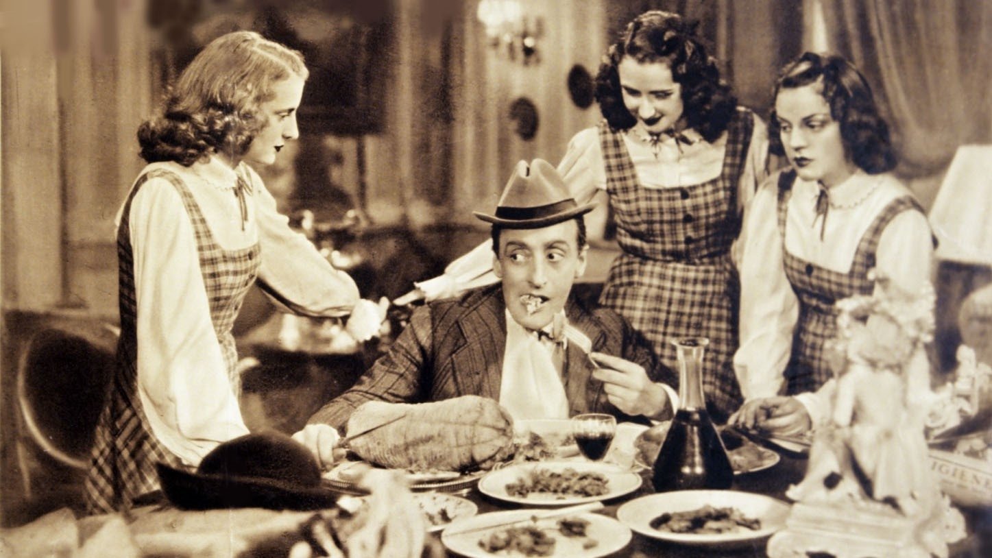 Backdrop for L'allegro fantasma