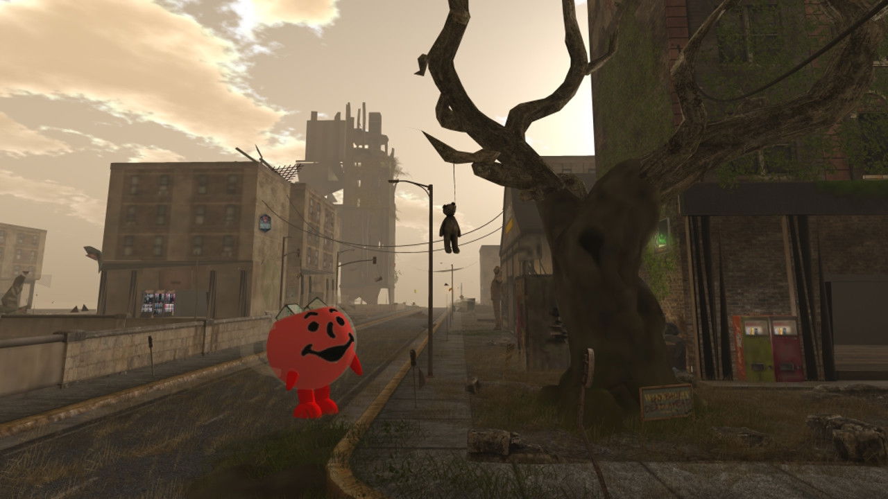 Backdrop for Kool-Aid Man in Second Life