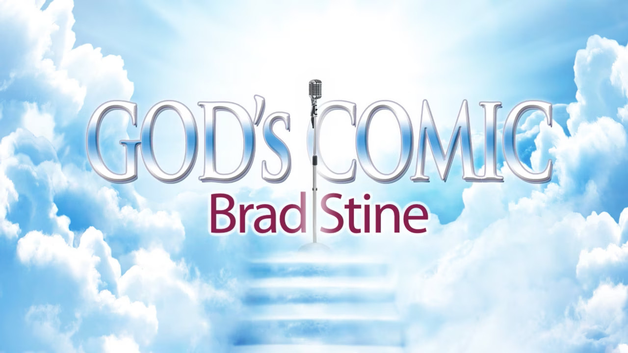 Backdrop for Brad Stine - God's Comic