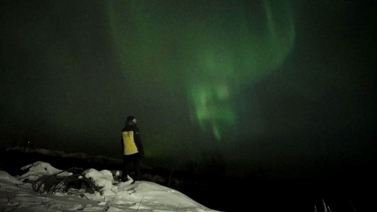 Backdrop for The Northern Lights