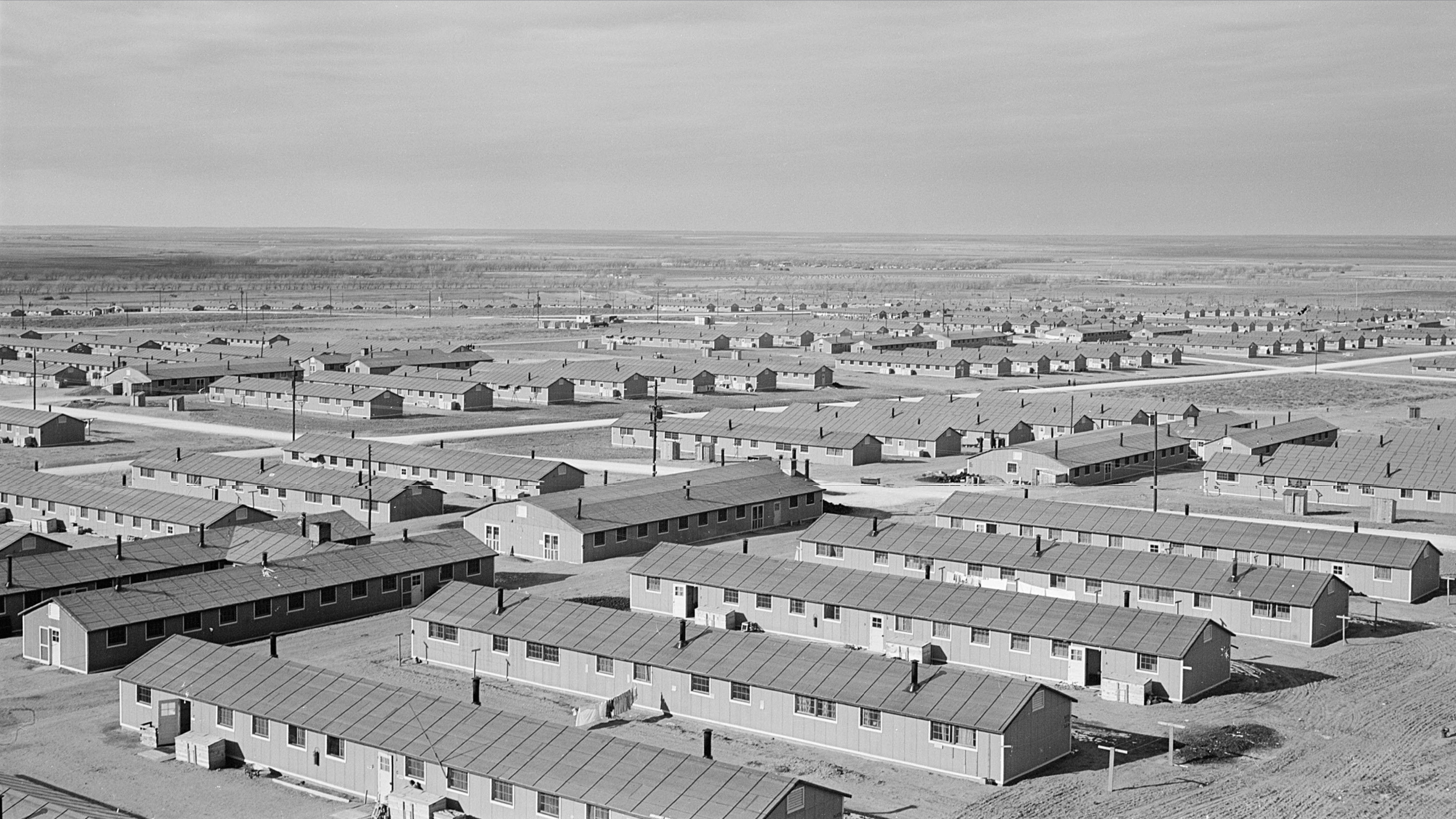 Backdrop for Amache: An American Injustice