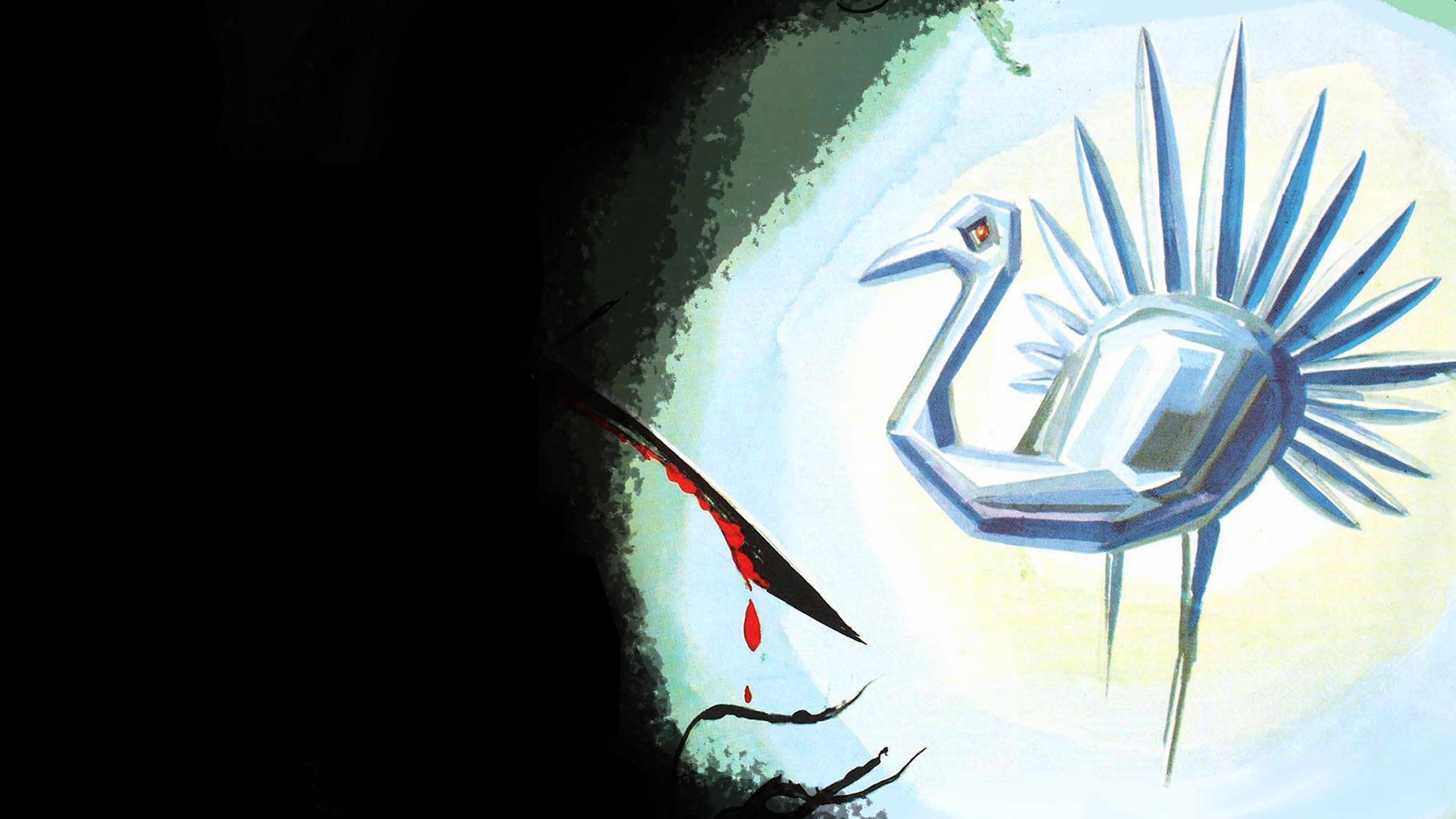 Backdrop for The Bird with the Crystal Plumage